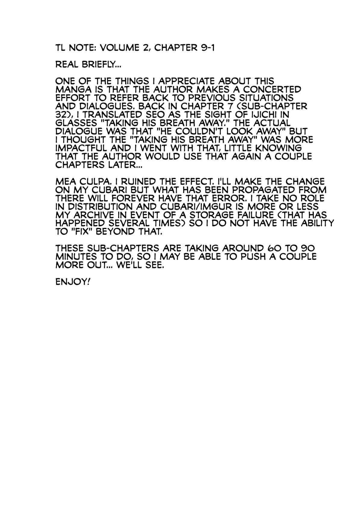 Otaku ni Yasashii Gal wa Inai!? Chap 9.1 - Next Chap 10.1