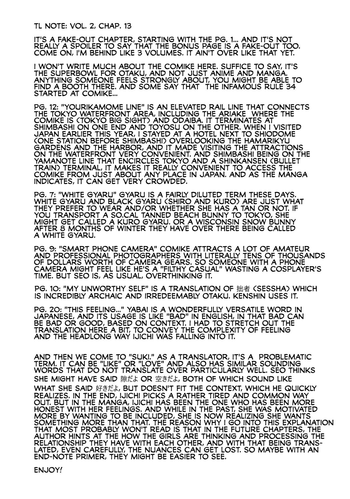 Otaku ni Yasashii Gal wa Inai!? Chap 13 - Next Chap 14