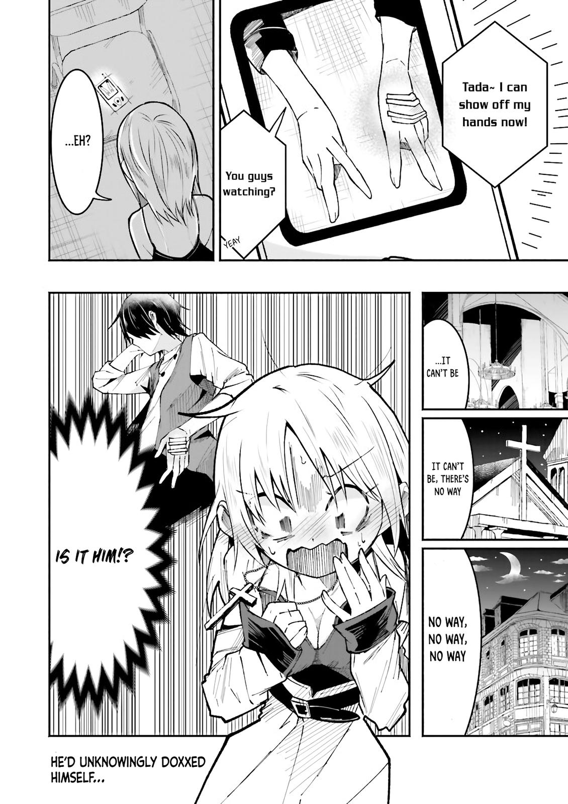 Isekai de Haishin Katsudou wo Shitara Tairyou no Yandere Shinja wo Umidashiteshimatta Ken Chap 4 - Next Chap 5