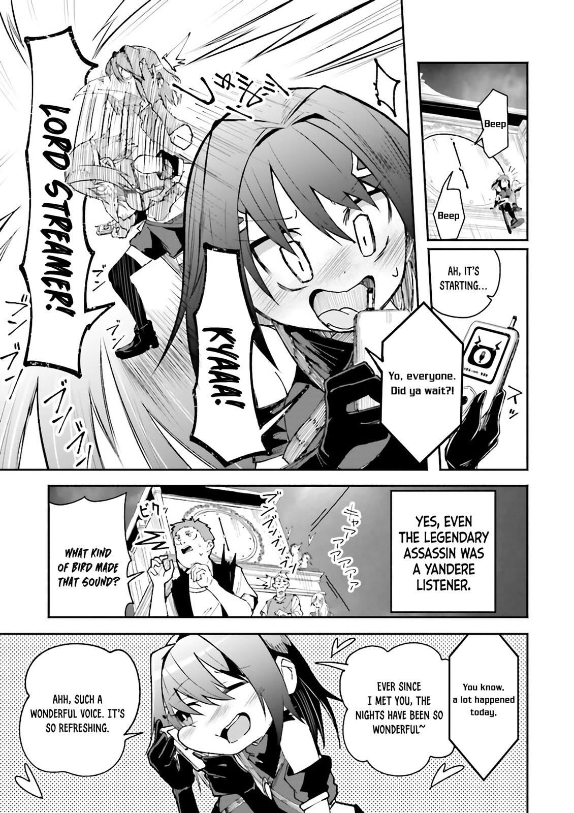 Isekai de Haishin Katsudou wo Shitara Tairyou no Yandere Shinja wo Umidashiteshimatta Ken Chap 8 - Next Chap 9