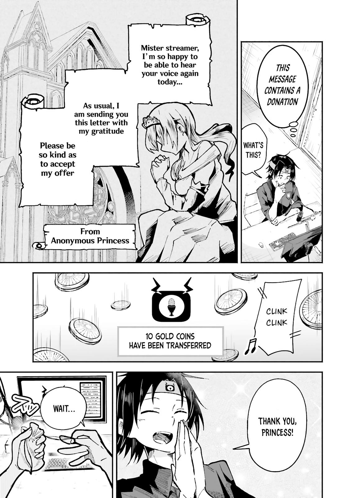 Isekai de Haishin Katsudou wo Shitara Tairyou no Yandere Shinja wo Umidashiteshimatta Ken Chap 1 - Next Chap 2