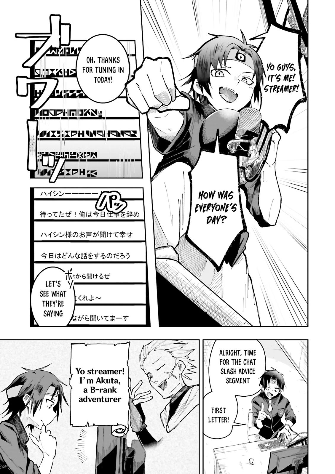 Isekai de Haishin Katsudou wo Shitara Tairyou no Yandere Shinja wo Umidashiteshimatta Ken Chap 1 - Next Chap 2