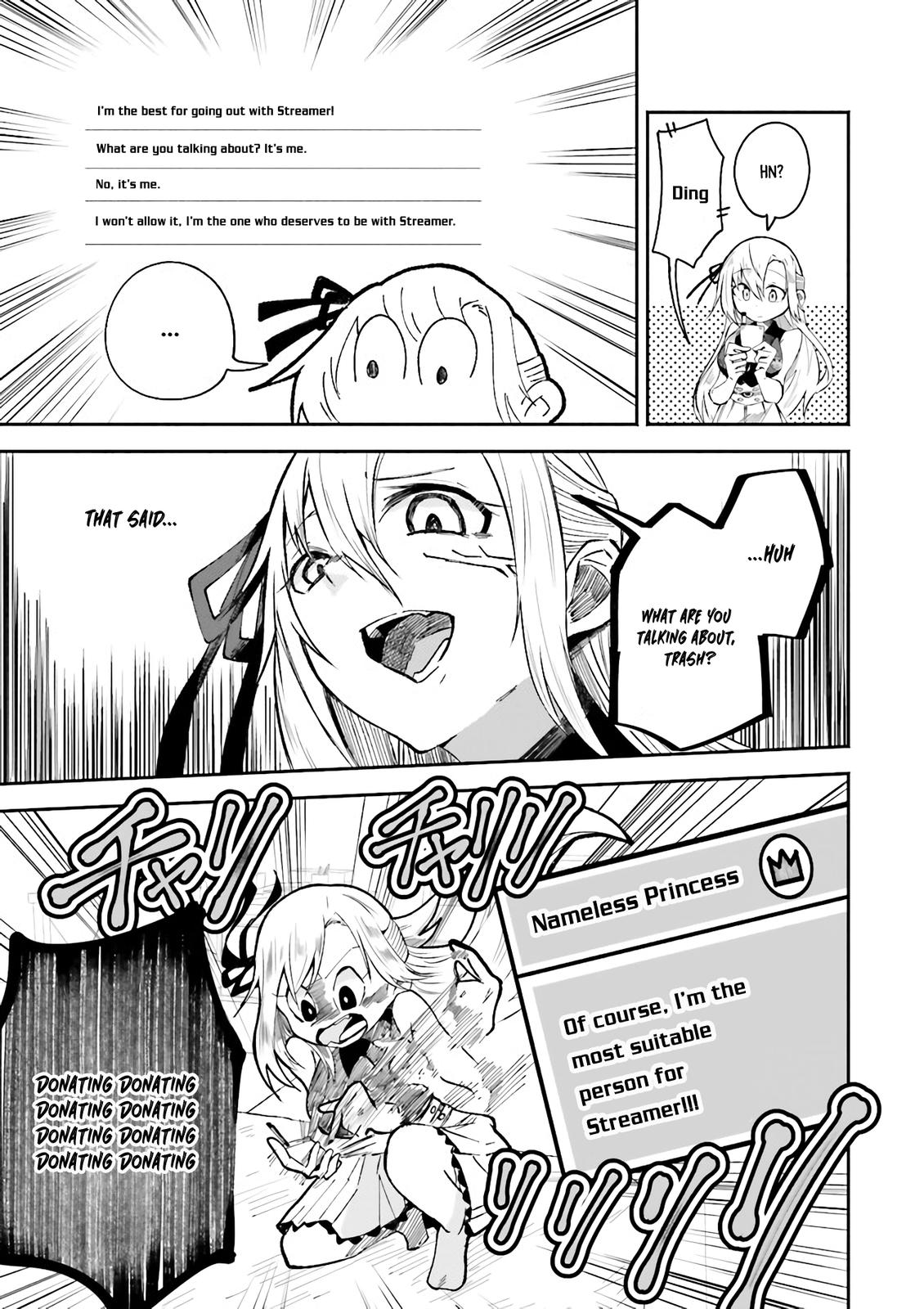 Isekai de Haishin Katsudou wo Shitara Tairyou no Yandere Shinja wo Umidashiteshimatta Ken Chap 2 - Next Chap 3