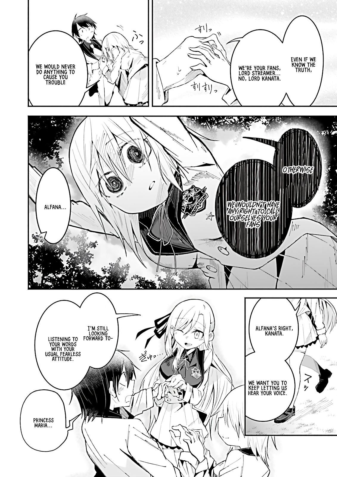 Isekai de Haishin Katsudou wo Shitara Tairyou no Yandere Shinja wo Umidashiteshimatta Ken Chap 17 - Next Chap 18