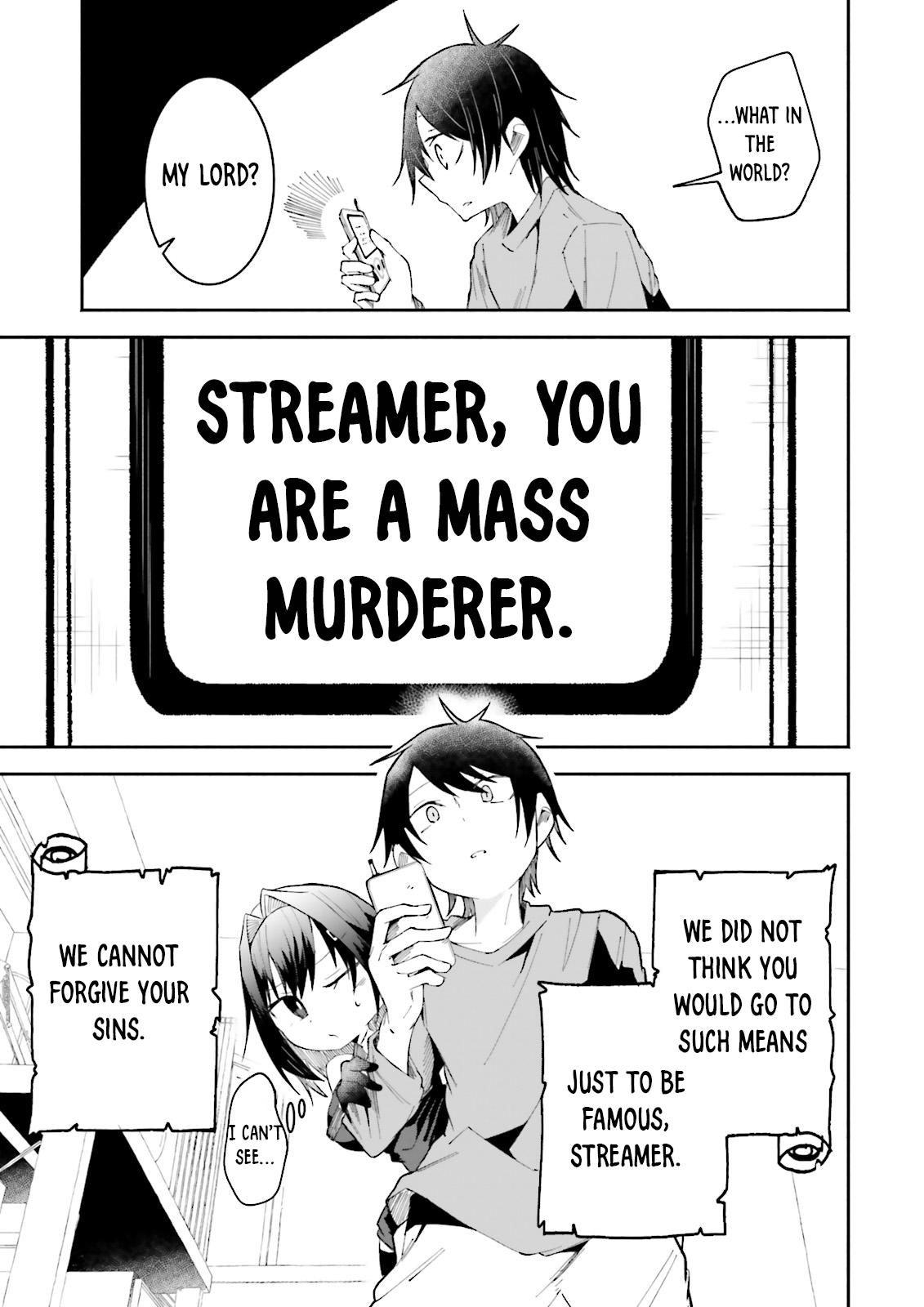Isekai de Haishin Katsudou wo Shitara Tairyou no Yandere Shinja wo Umidashiteshimatta Ken Chap 14 - Next Chap 15