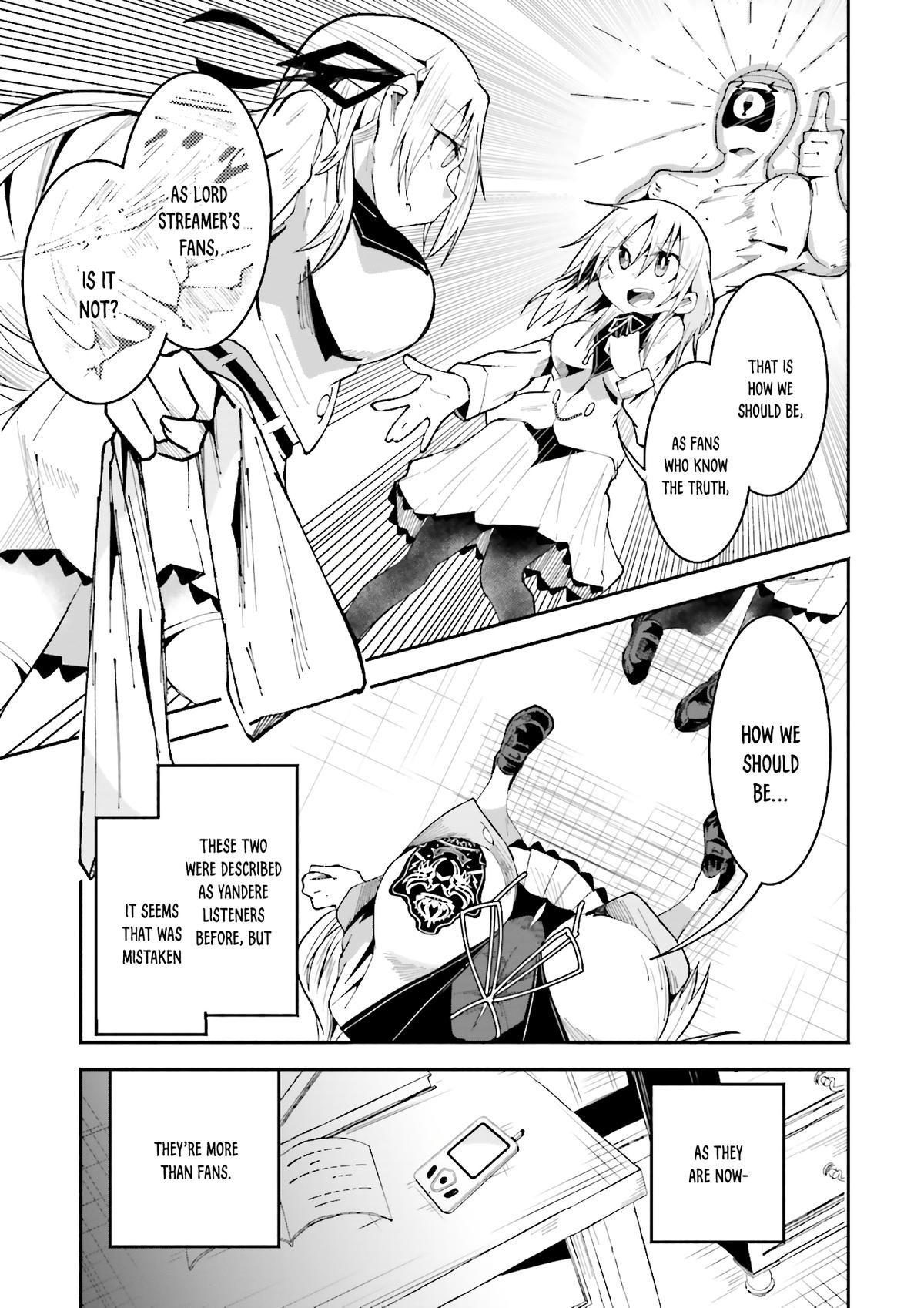 Isekai de Haishin Katsudou wo Shitara Tairyou no Yandere Shinja wo Umidashiteshimatta Ken Chap 18 - Next Chap 19