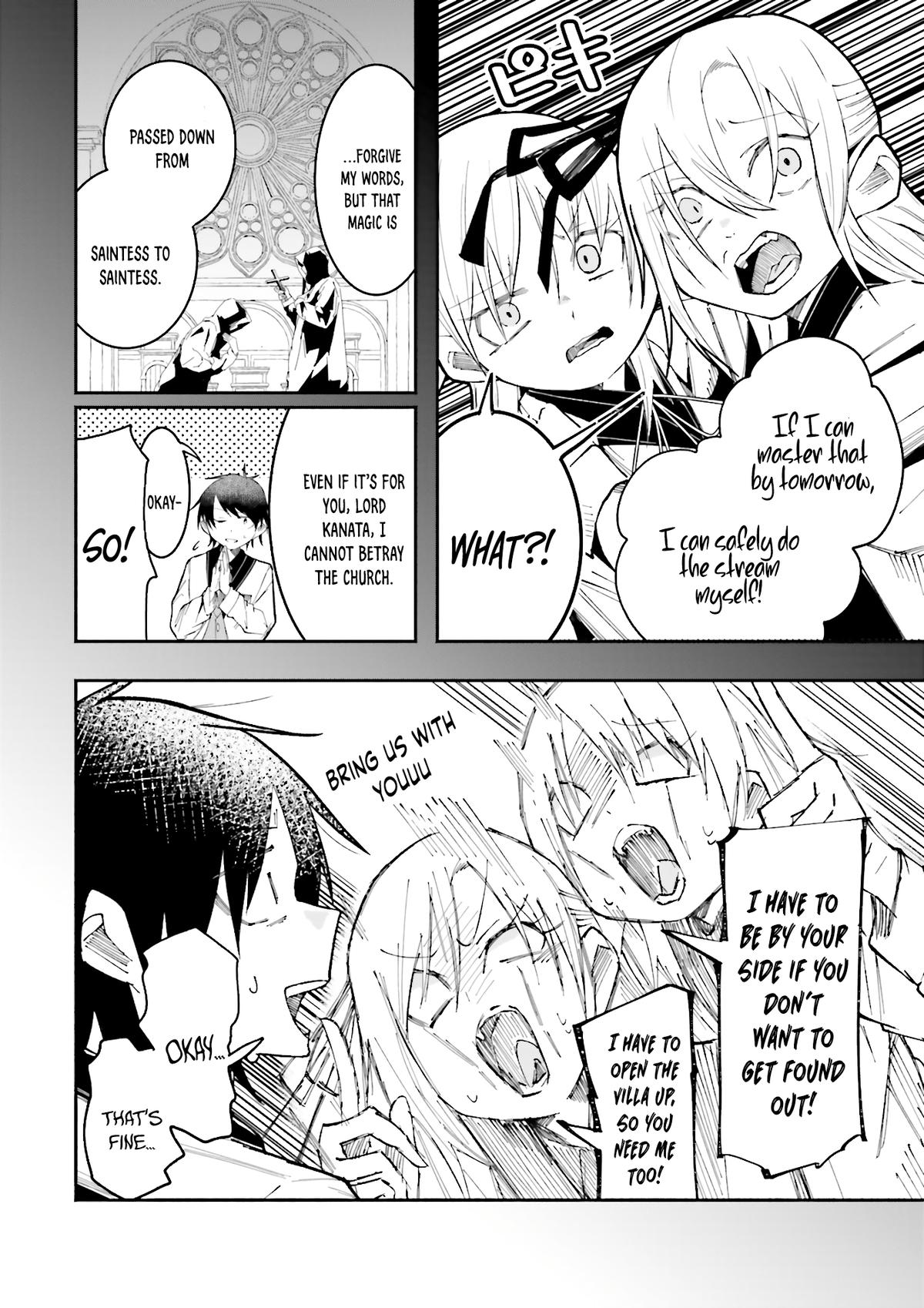 Isekai de Haishin Katsudou wo Shitara Tairyou no Yandere Shinja wo Umidashiteshimatta Ken Chap 19 - Next Chap 20