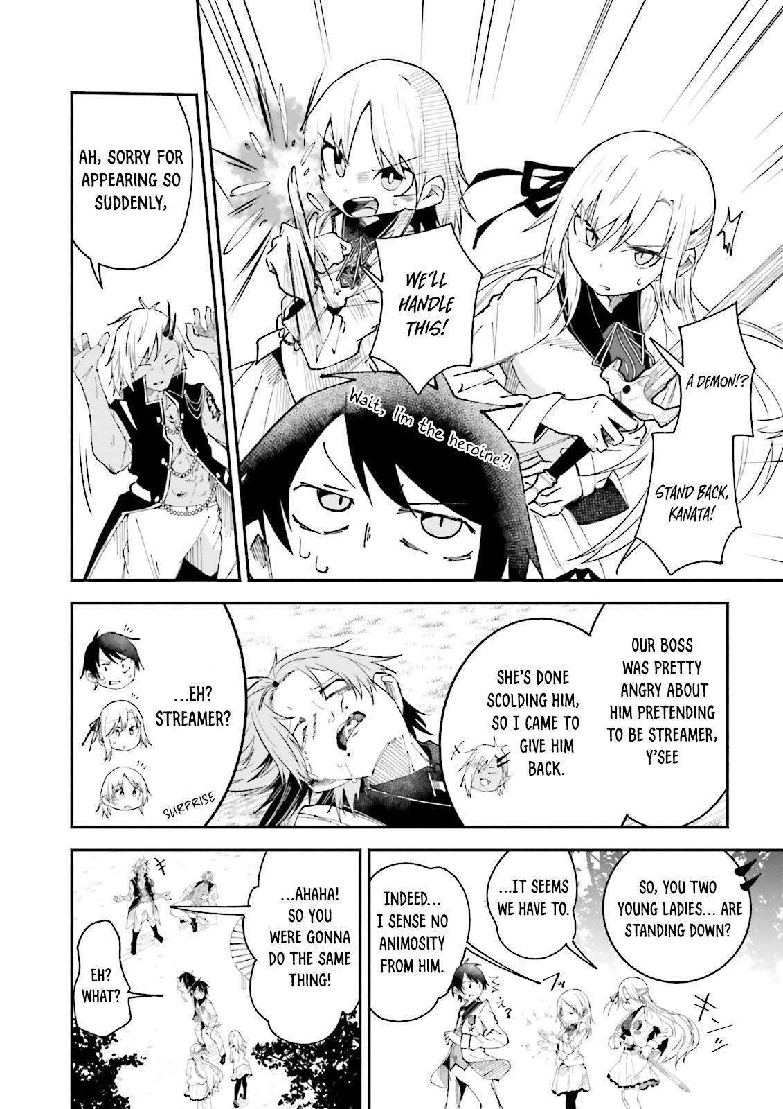 Isekai de Haishin Katsudou wo Shitara Tairyou no Yandere Shinja wo Umidashiteshimatta Ken Chap 11 - Next Chap 12