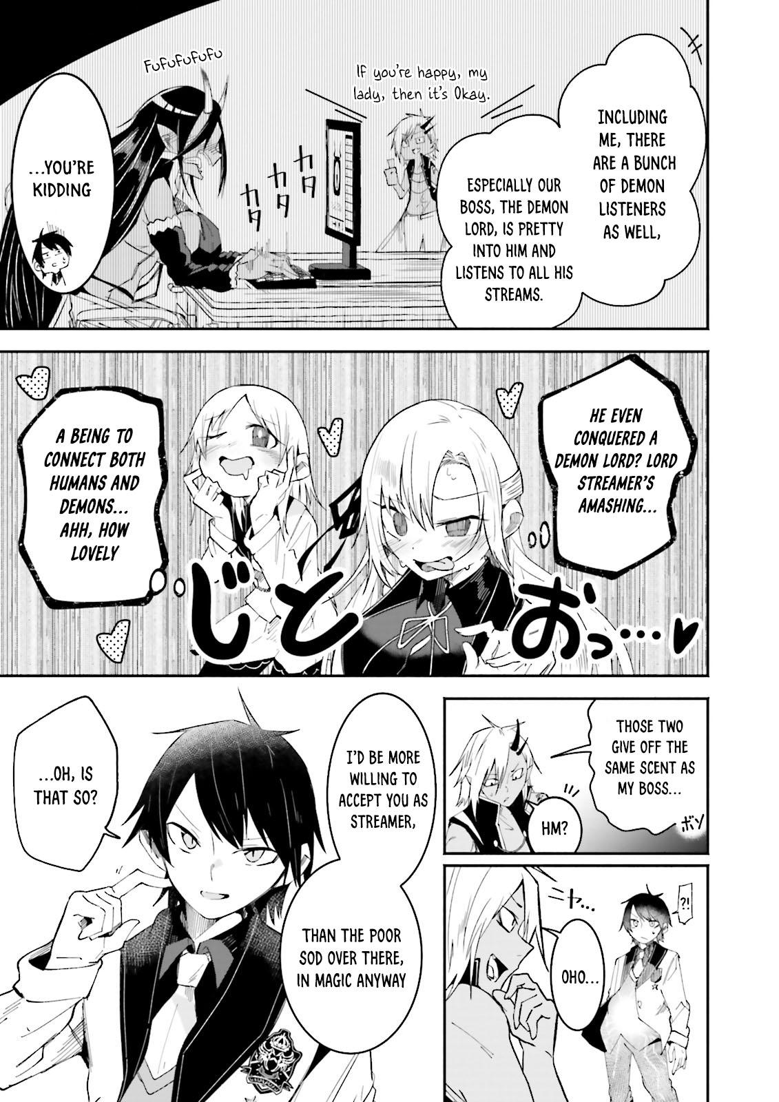 Isekai de Haishin Katsudou wo Shitara Tairyou no Yandere Shinja wo Umidashiteshimatta Ken Chap 11 - Next Chap 12
