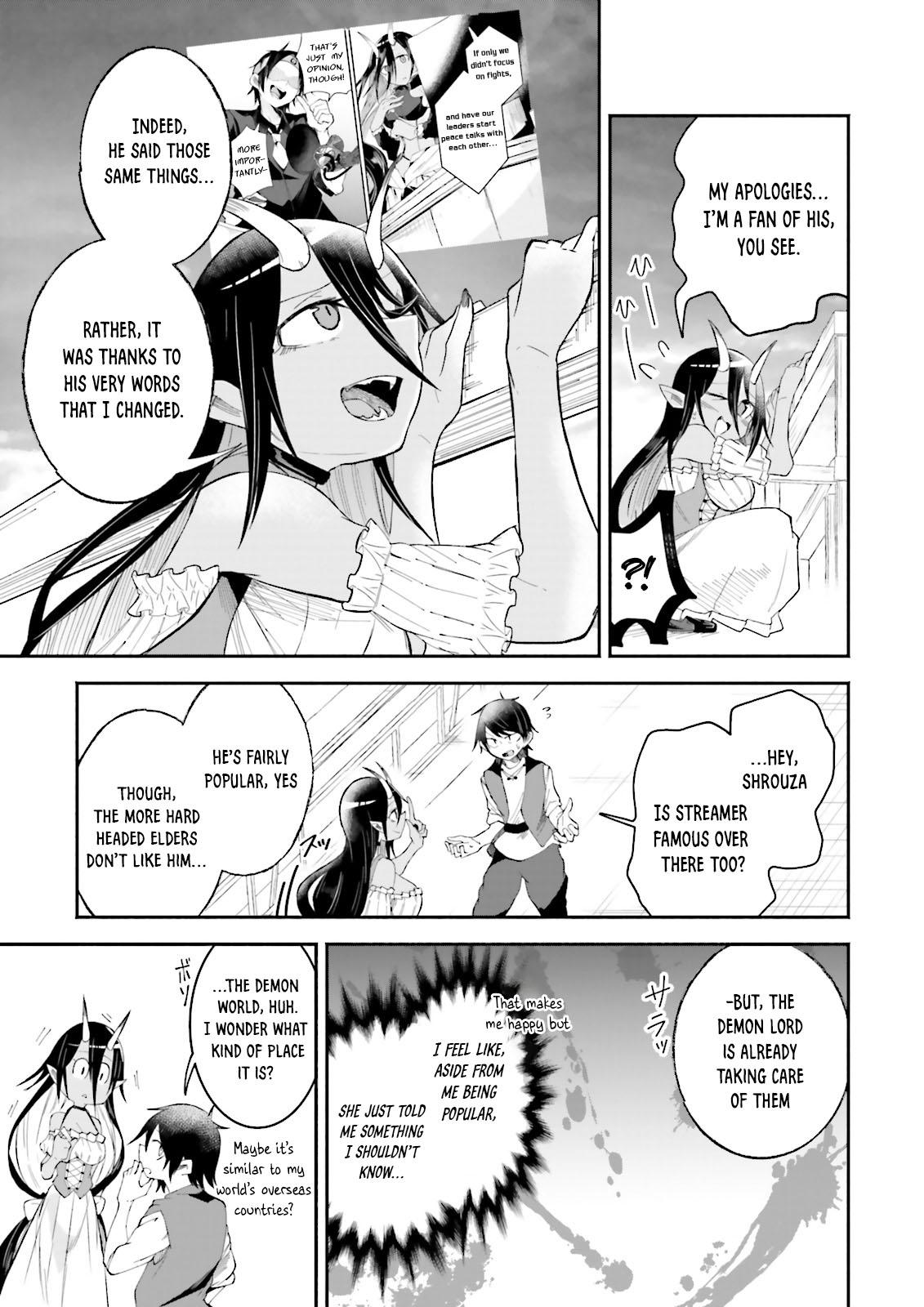 Isekai de Haishin Katsudou wo Shitara Tairyou no Yandere Shinja wo Umidashiteshimatta Ken Chap 12 - Next Chap 13