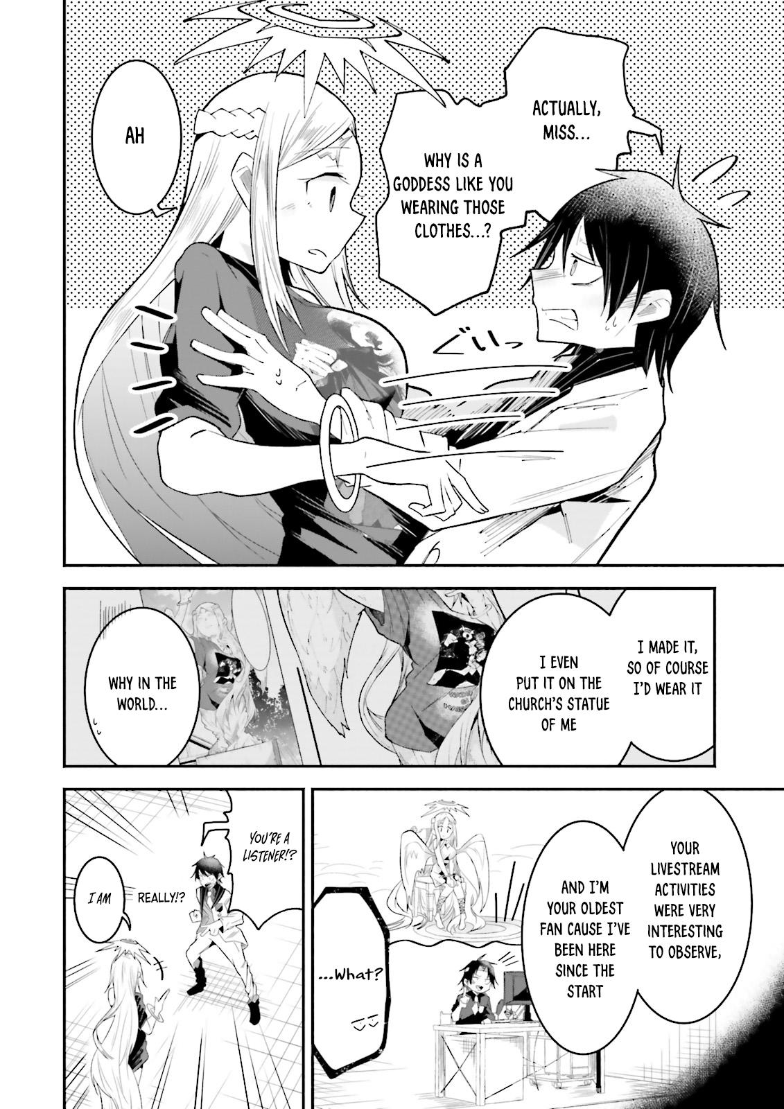Isekai de Haishin Katsudou wo Shitara Tairyou no Yandere Shinja wo Umidashiteshimatta Ken Chap 24 - Next Chap 25
