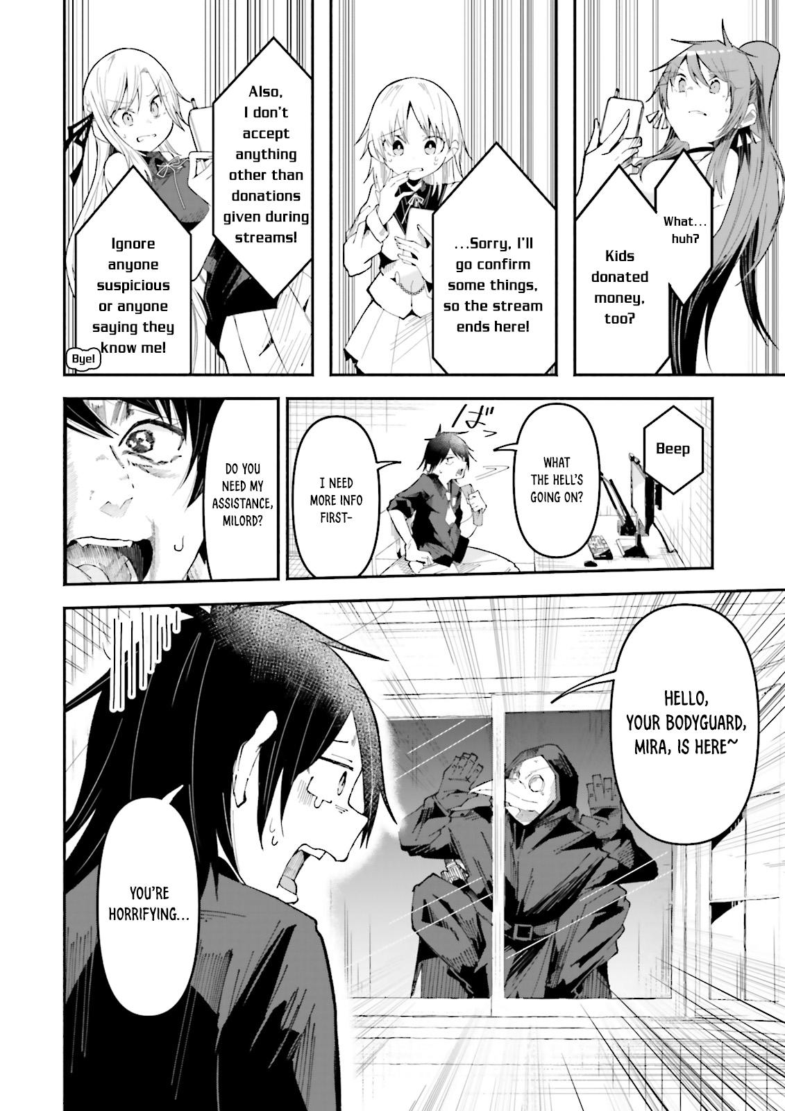 Isekai de Haishin Katsudou wo Shitara Tairyou no Yandere Shinja wo Umidashiteshimatta Ken Chap 25 - Next Chap 26