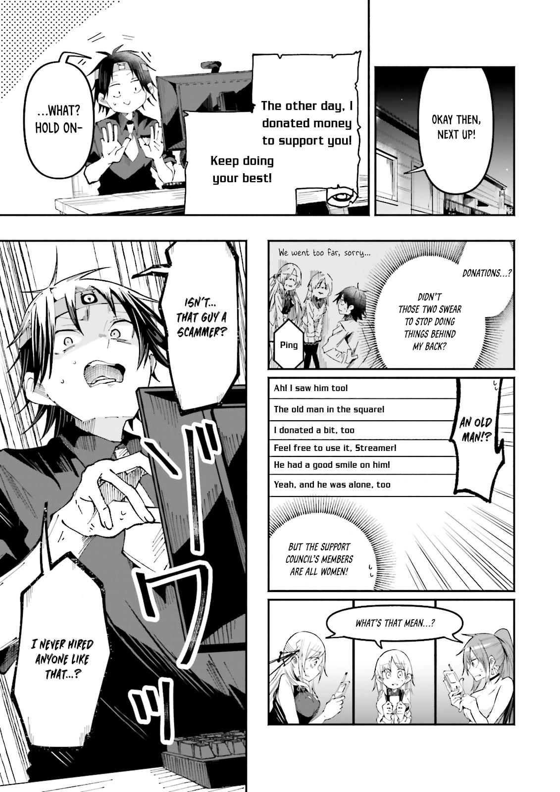 Isekai de Haishin Katsudou wo Shitara Tairyou no Yandere Shinja wo Umidashiteshimatta Ken Chap 25 - Next Chap 26
