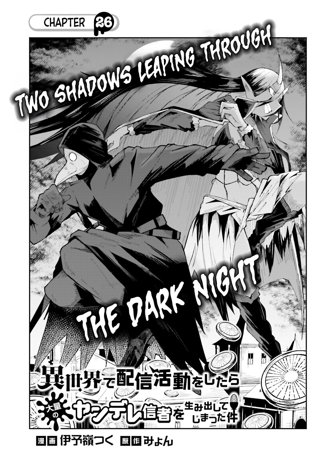 Isekai de Haishin Katsudou wo Shitara Tairyou no Yandere Shinja wo Umidashiteshimatta Ken Chap 26 - Next Chap 27