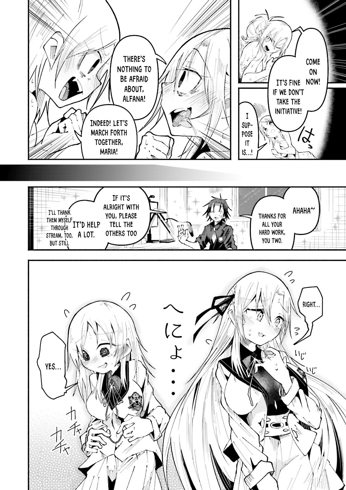 Isekai de Haishin Katsudou wo Shitara Tairyou no Yandere Shinja wo Umidashiteshimatta Ken Chap 28 - Next Chap 29
