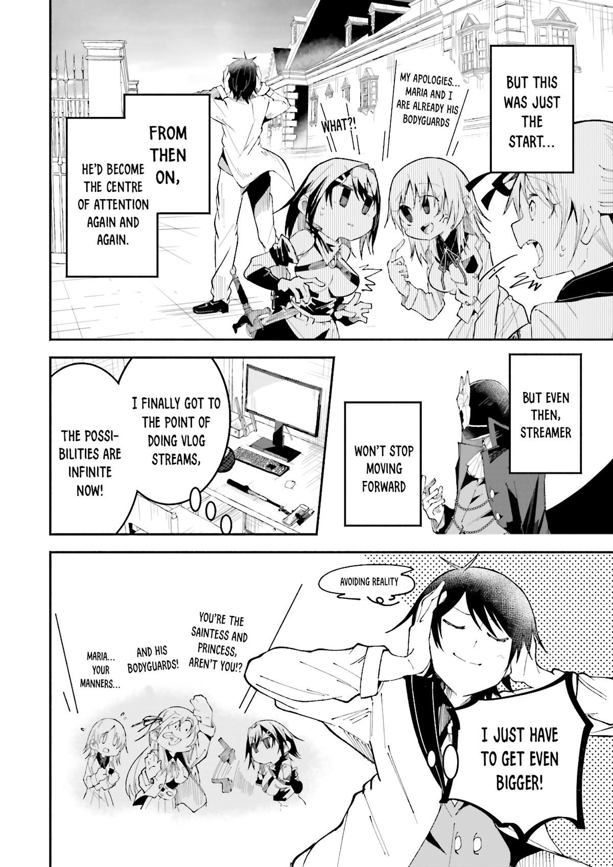 Isekai de Haishin Katsudou wo Shitara Tairyou no Yandere Shinja wo Umidashiteshimatta Ken Chap 20 - Next Chap 21