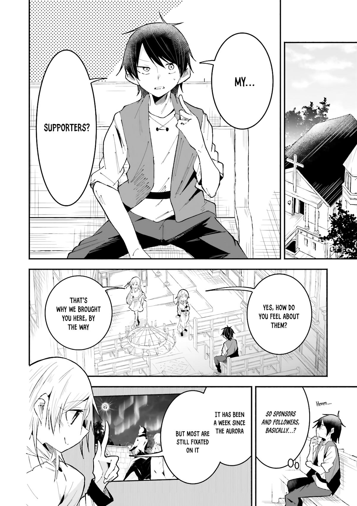 Isekai de Haishin Katsudou wo Shitara Tairyou no Yandere Shinja wo Umidashiteshimatta Ken Chap 21 - Next Chap 22