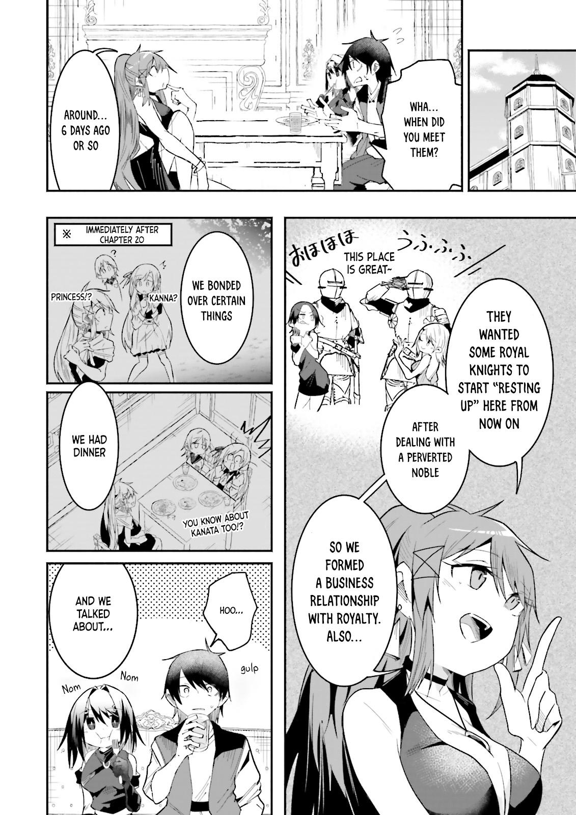 Isekai de Haishin Katsudou wo Shitara Tairyou no Yandere Shinja wo Umidashiteshimatta Ken Chap 22 - Next Chap 23