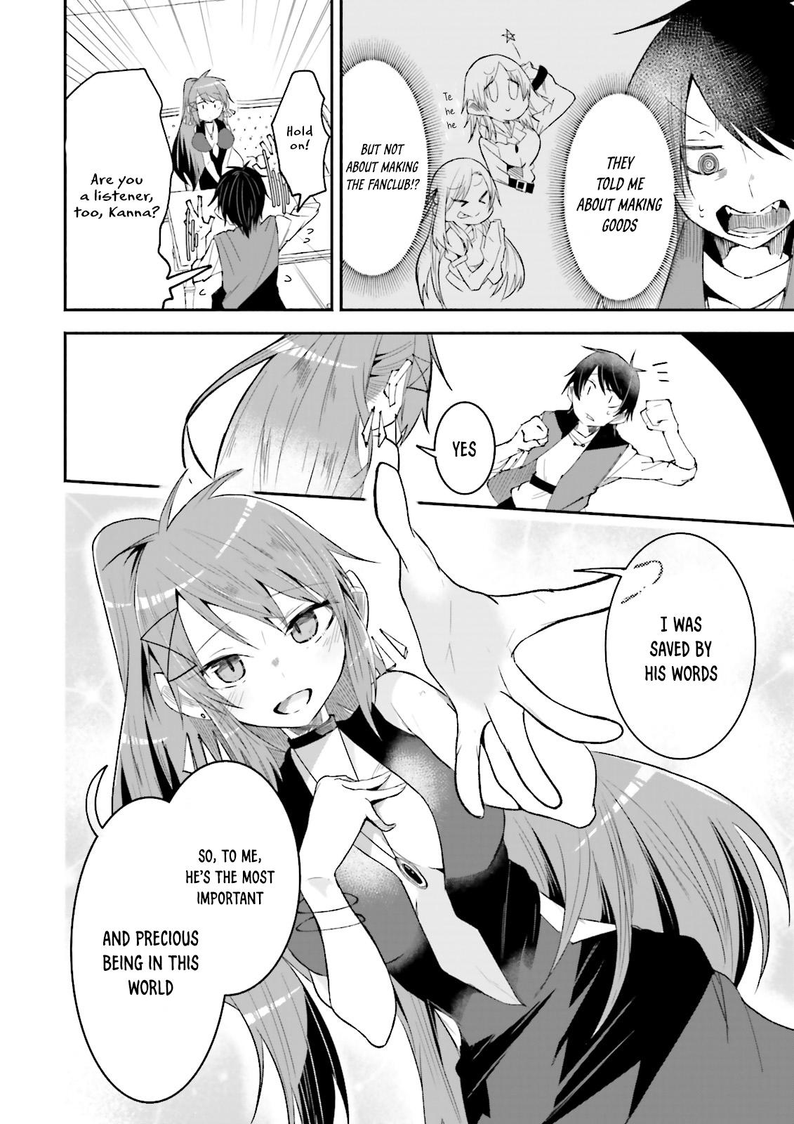 Isekai de Haishin Katsudou wo Shitara Tairyou no Yandere Shinja wo Umidashiteshimatta Ken Chap 22 - Next Chap 23