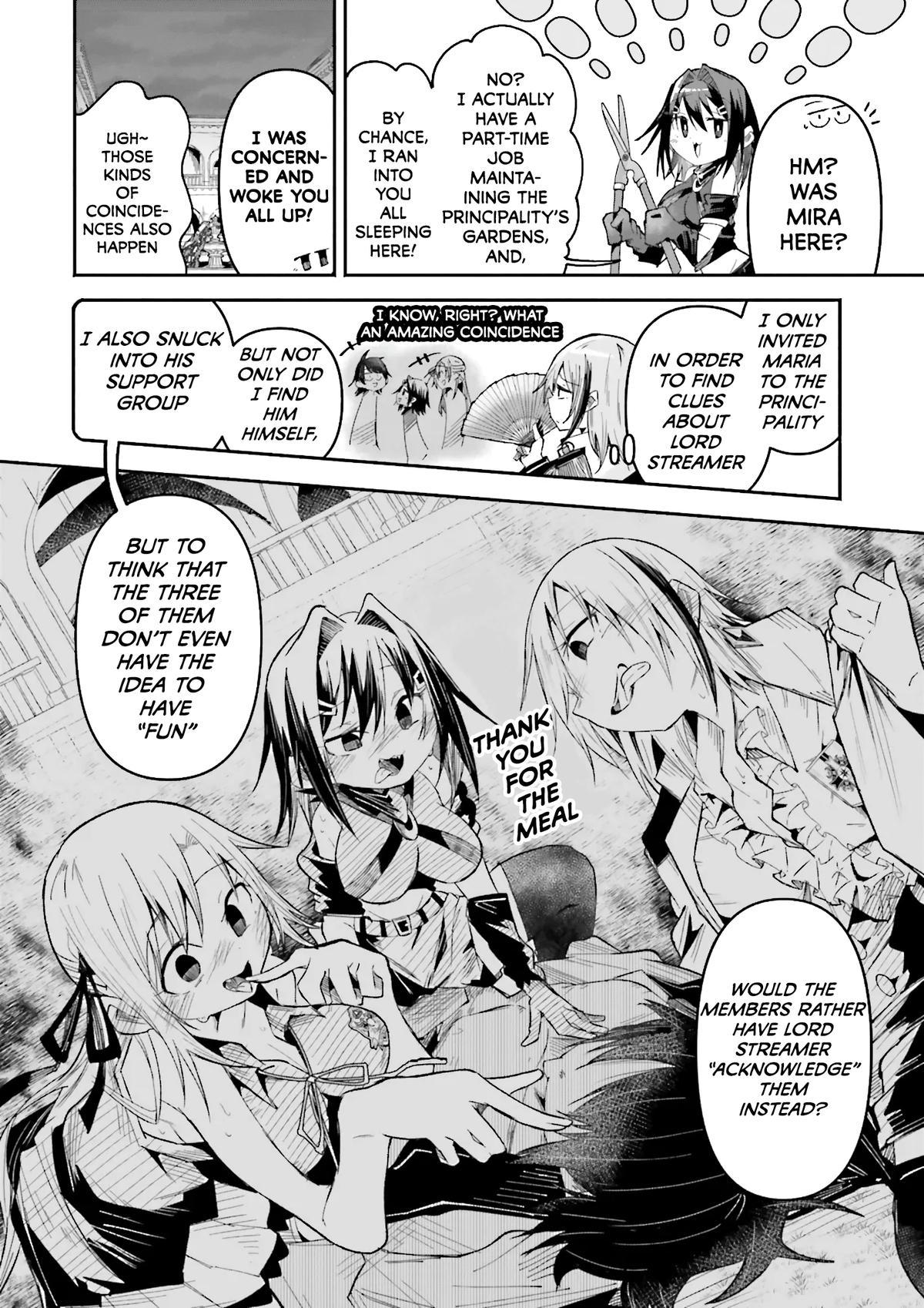 Isekai de Haishin Katsudou wo Shitara Tairyou no Yandere Shinja wo Umidashiteshimatta Ken Chap 34 - Next Chap 35
