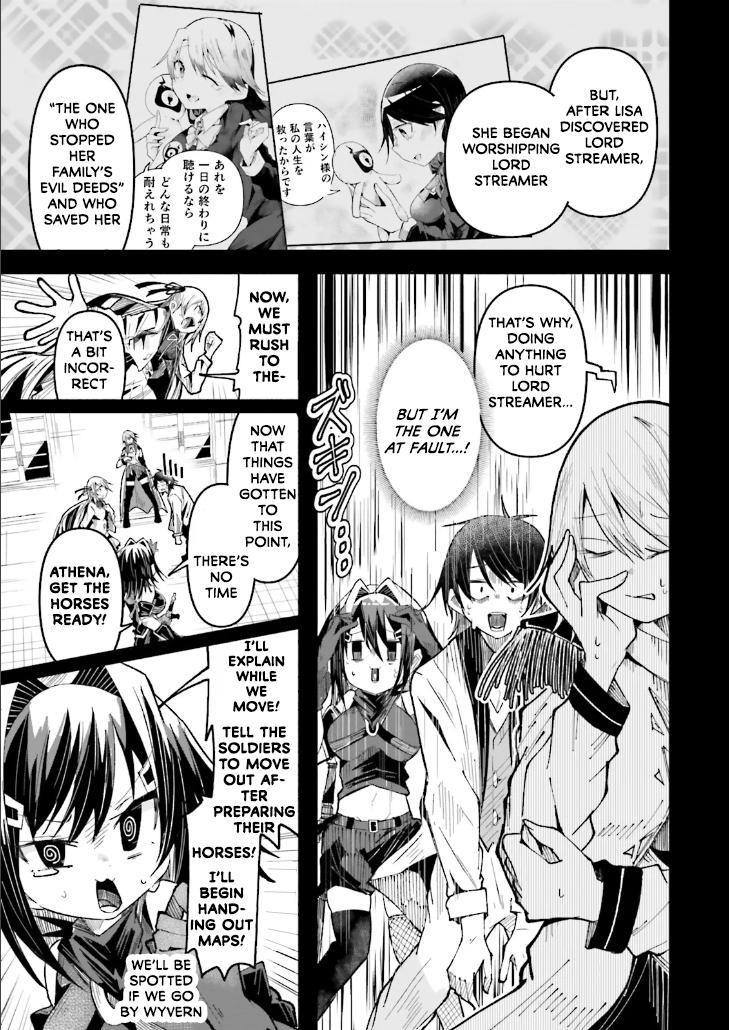 Isekai de Haishin Katsudou wo Shitara Tairyou no Yandere Shinja wo Umidashiteshimatta Ken Chap 35 - Next Chap 36