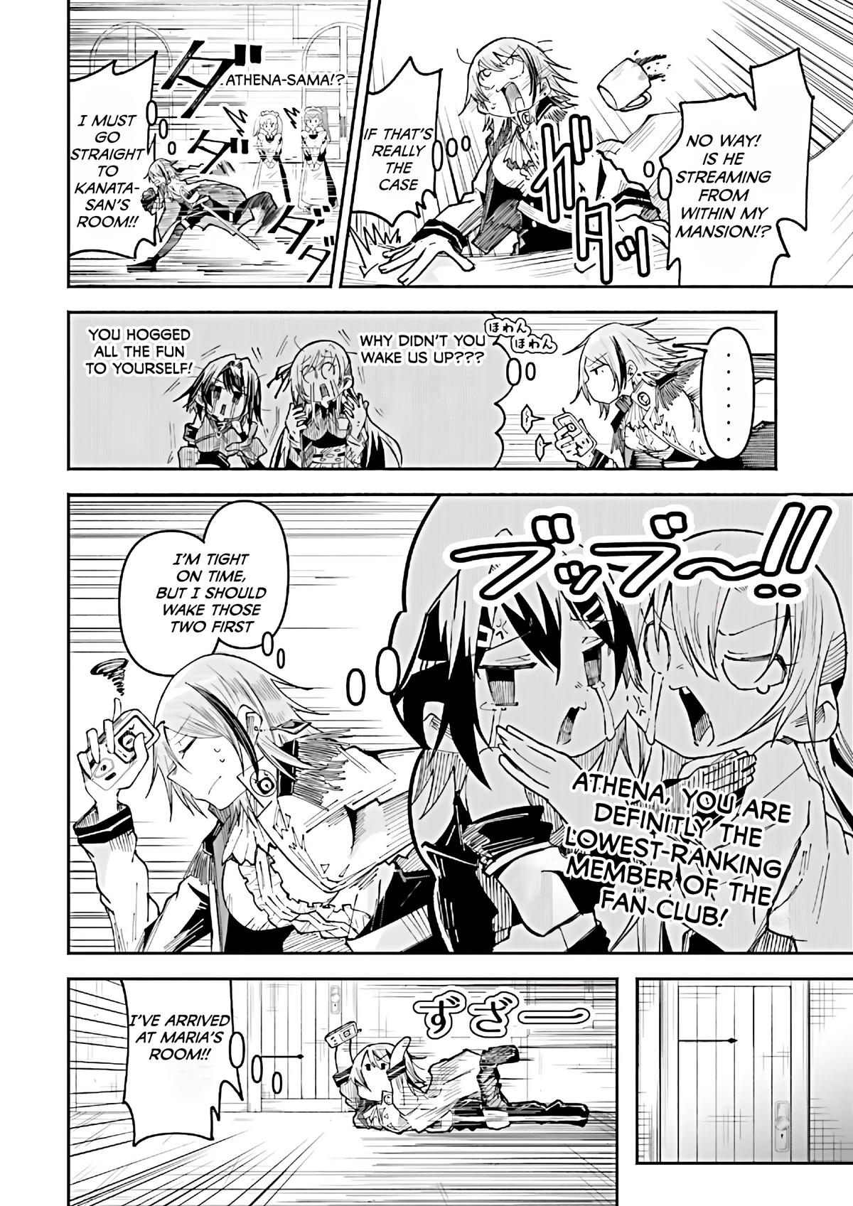 Isekai de Haishin Katsudou wo Shitara Tairyou no Yandere Shinja wo Umidashiteshimatta Ken Chap 38 - Next Chap 39