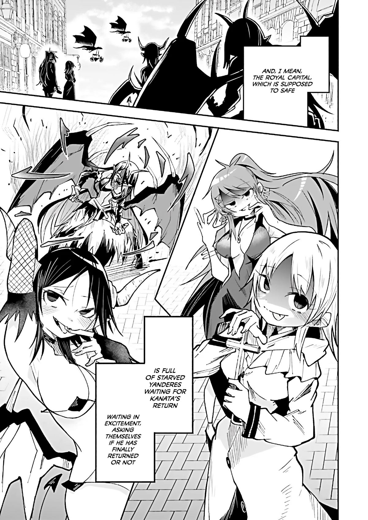 Isekai de Haishin Katsudou wo Shitara Tairyou no Yandere Shinja wo Umidashiteshimatta Ken Chap 39 - Next Chap 40