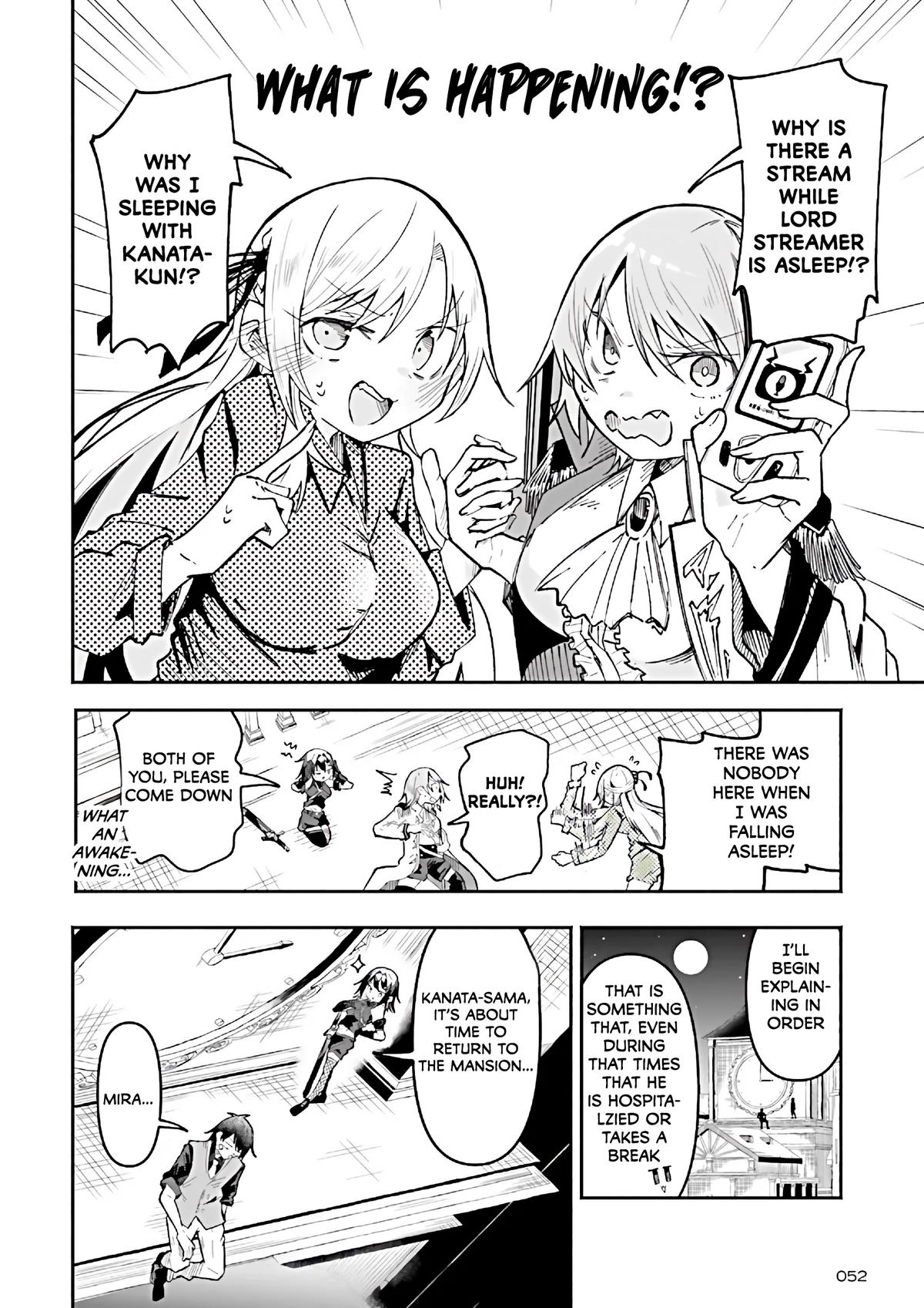 Isekai de Haishin Katsudou wo Shitara Tairyou no Yandere Shinja wo Umidashiteshimatta Ken Chap 39 - Next Chap 40