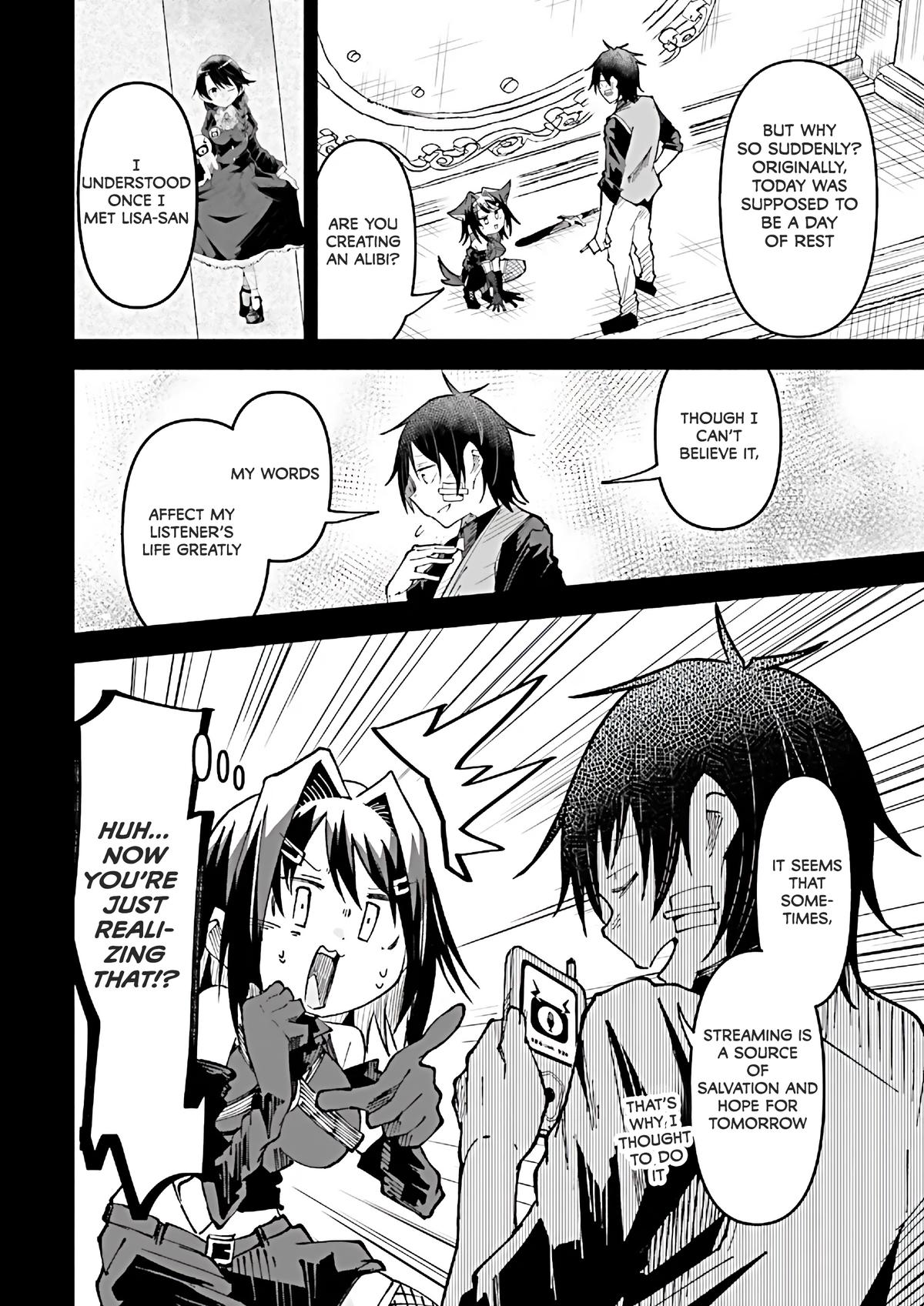 Isekai de Haishin Katsudou wo Shitara Tairyou no Yandere Shinja wo Umidashiteshimatta Ken Chap 39 - Next Chap 40