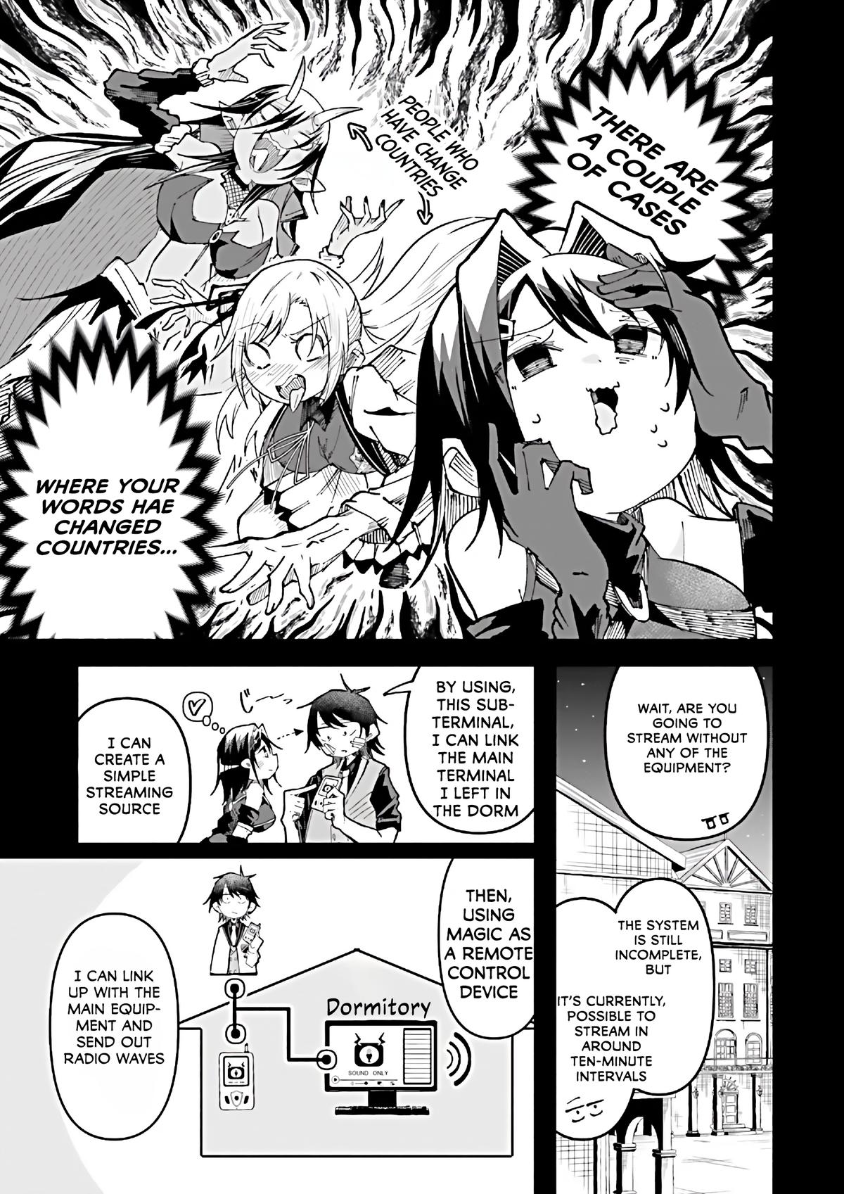 Isekai de Haishin Katsudou wo Shitara Tairyou no Yandere Shinja wo Umidashiteshimatta Ken Chap 39 - Next Chap 40