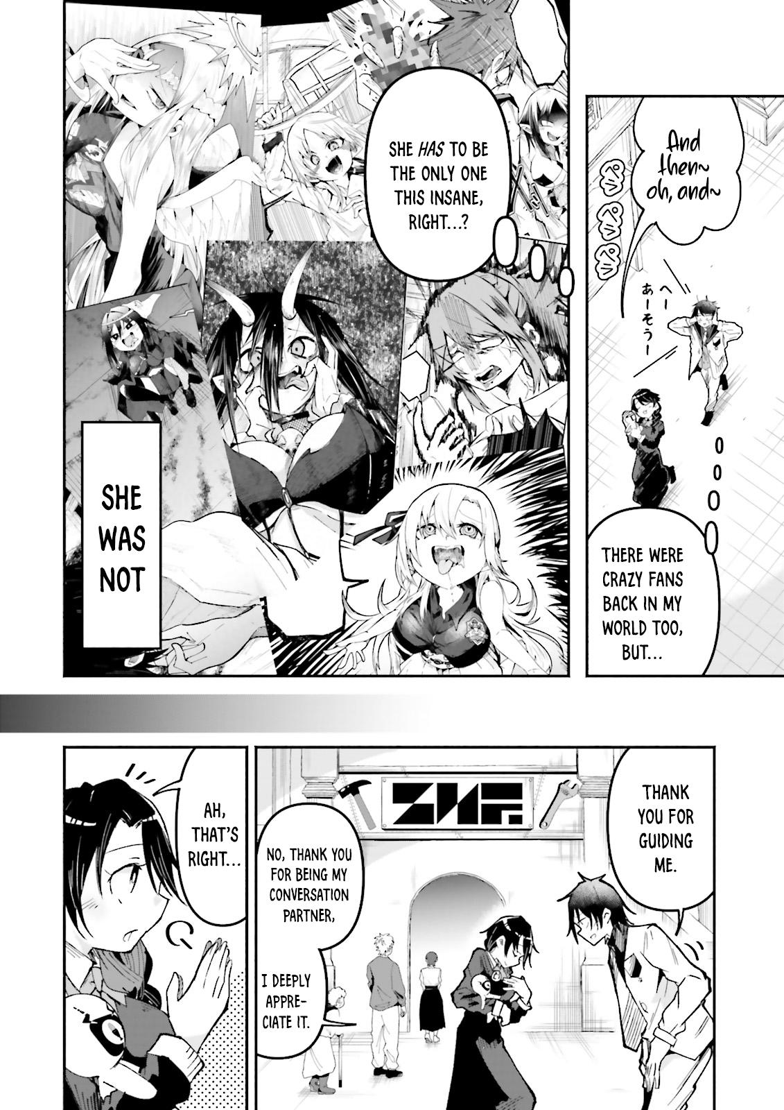 Isekai de Haishin Katsudou wo Shitara Tairyou no Yandere Shinja wo Umidashiteshimatta Ken Chap 31 - Next Chap 32