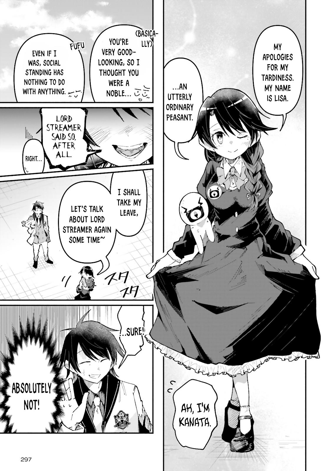Isekai de Haishin Katsudou wo Shitara Tairyou no Yandere Shinja wo Umidashiteshimatta Ken Chap 31 - Next Chap 32