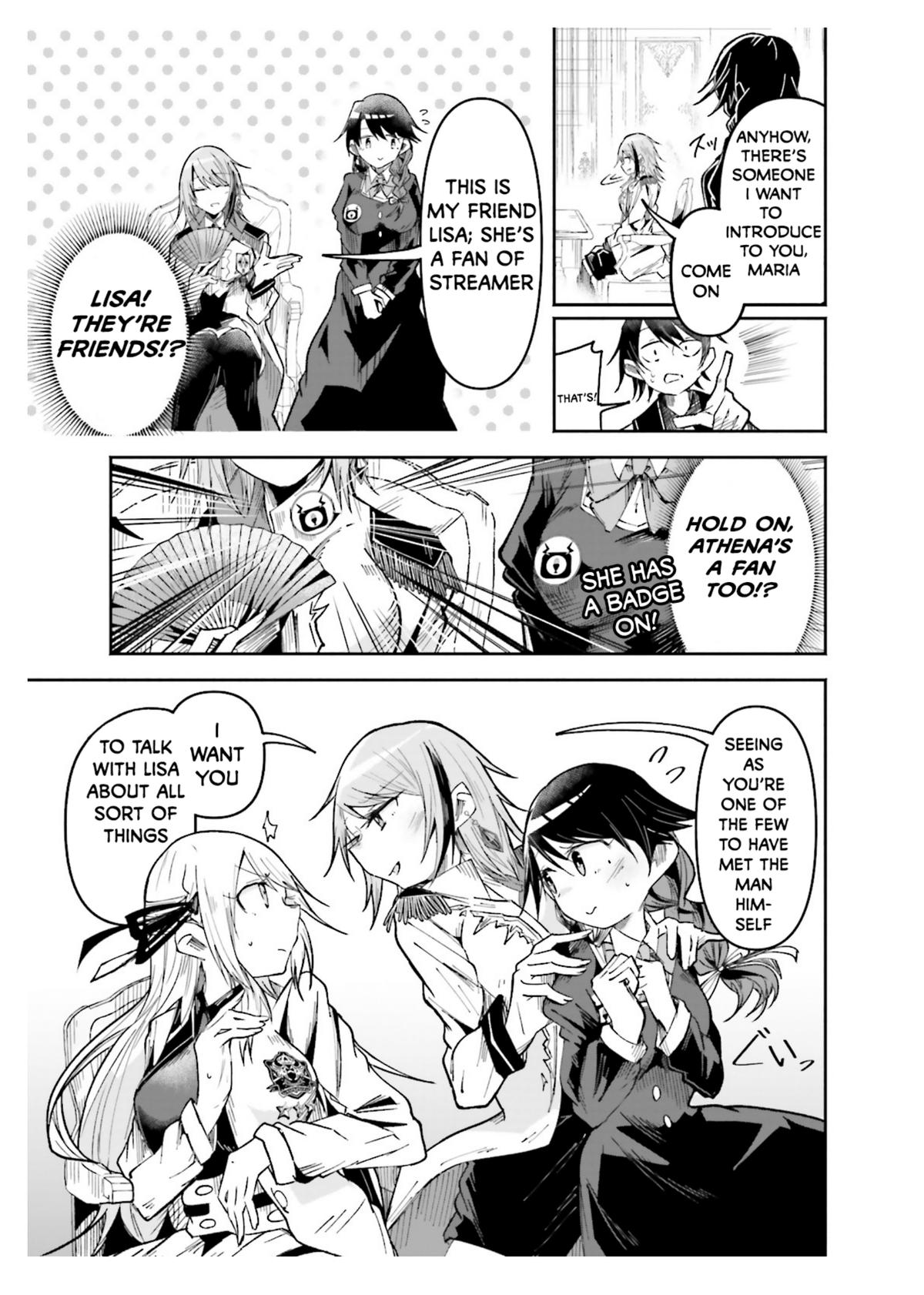 Isekai de Haishin Katsudou wo Shitara Tairyou no Yandere Shinja wo Umidashiteshimatta Ken Chap 32 - Next Chap 33