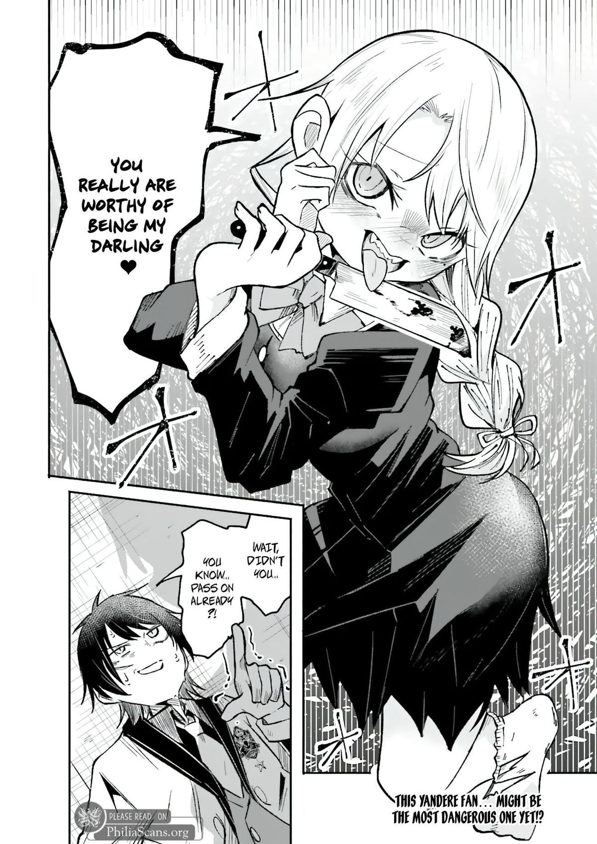 Isekai de Haishin Katsudou wo Shitara Tairyou no Yandere Shinja wo Umidashiteshimatta Ken Chap 48.2 - Next Chap 49.2