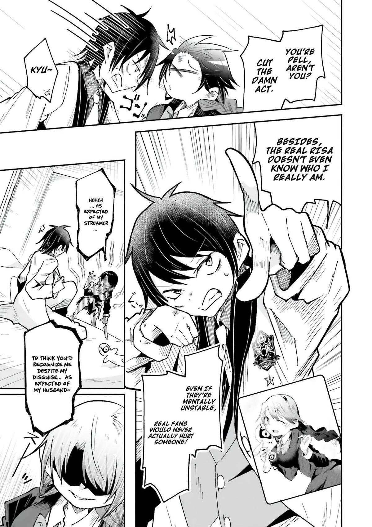 Isekai de Haishin Katsudou wo Shitara Tairyou no Yandere Shinja wo Umidashiteshimatta Ken Chap 48.2 - Next Chap 49.2