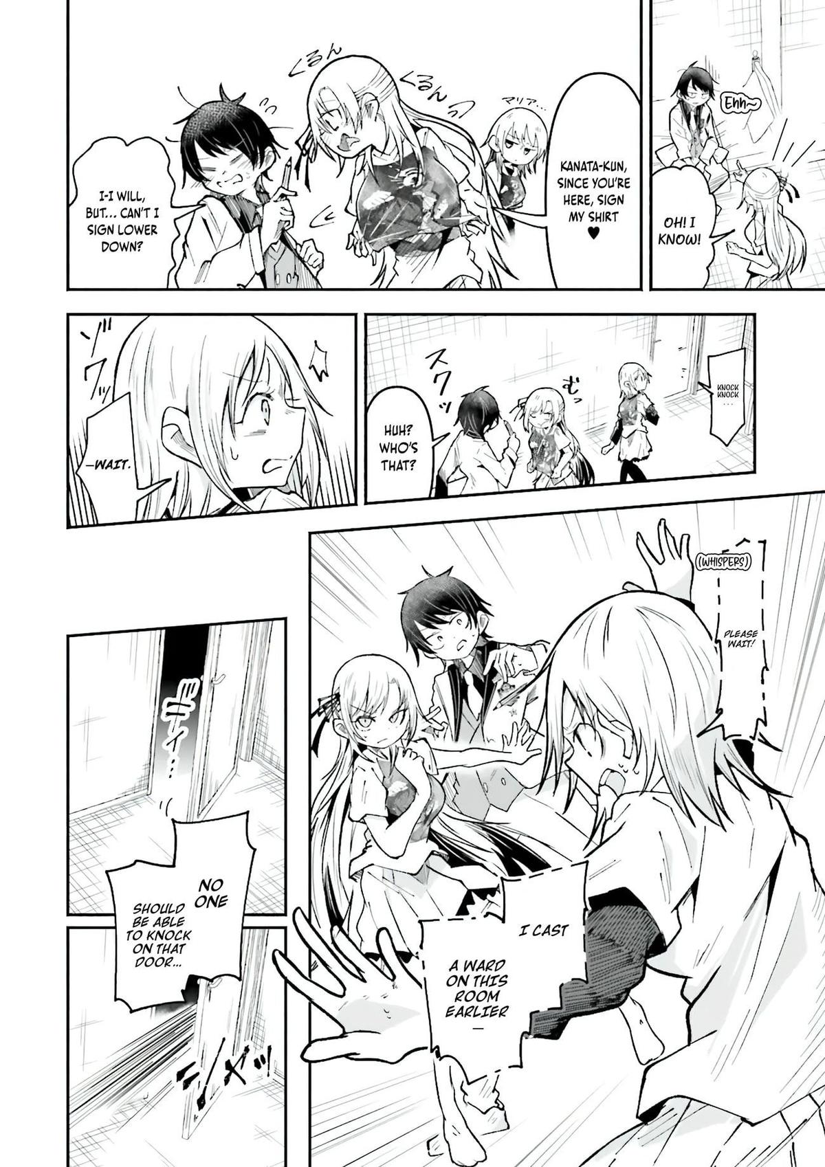Isekai de Haishin Katsudou wo Shitara Tairyou no Yandere Shinja wo Umidashiteshimatta Ken Chap 48.2 - Next Chap 49.2