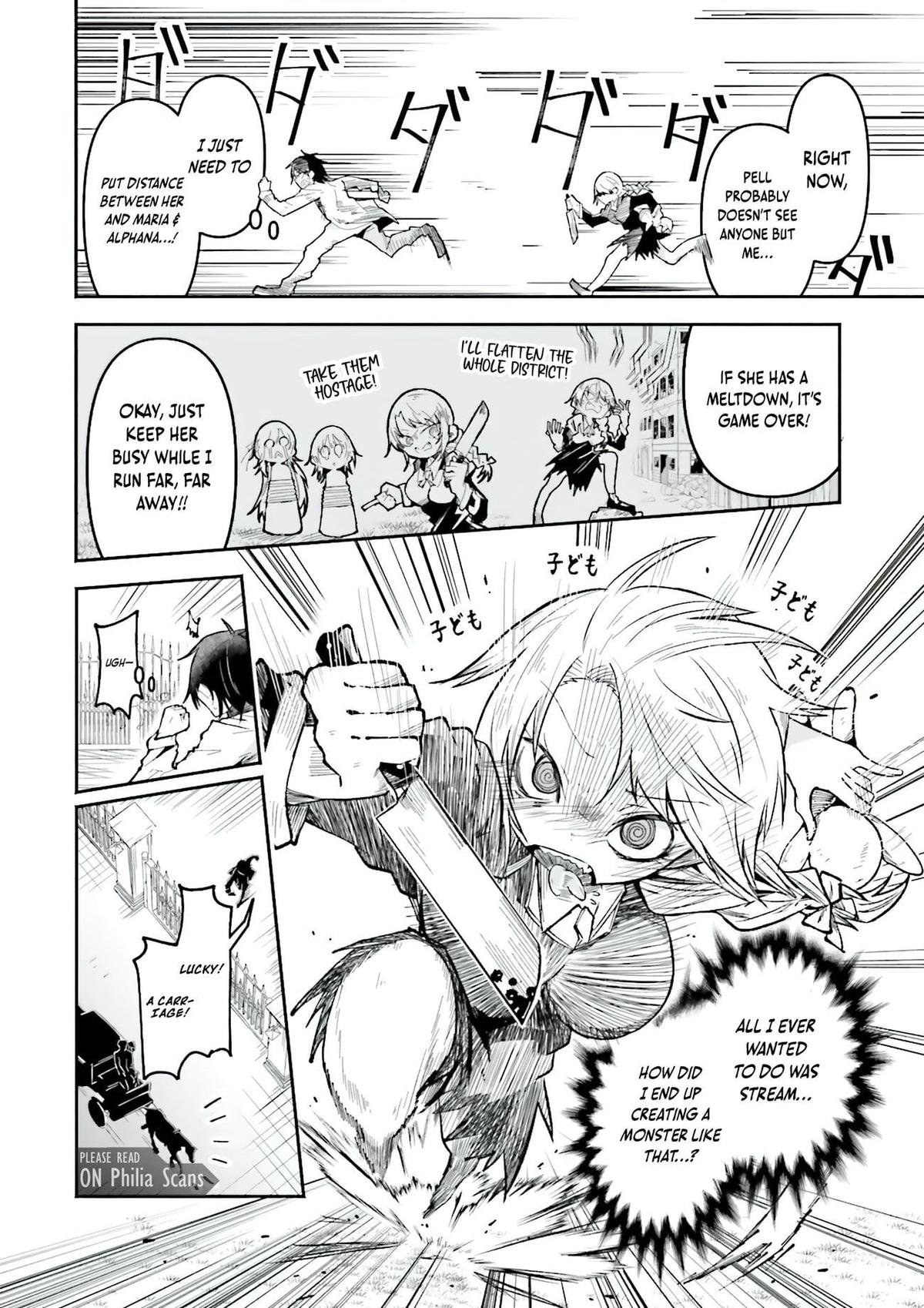 Isekai de Haishin Katsudou wo Shitara Tairyou no Yandere Shinja wo Umidashiteshimatta Ken Chap 49.1 - Next Chap 50.1