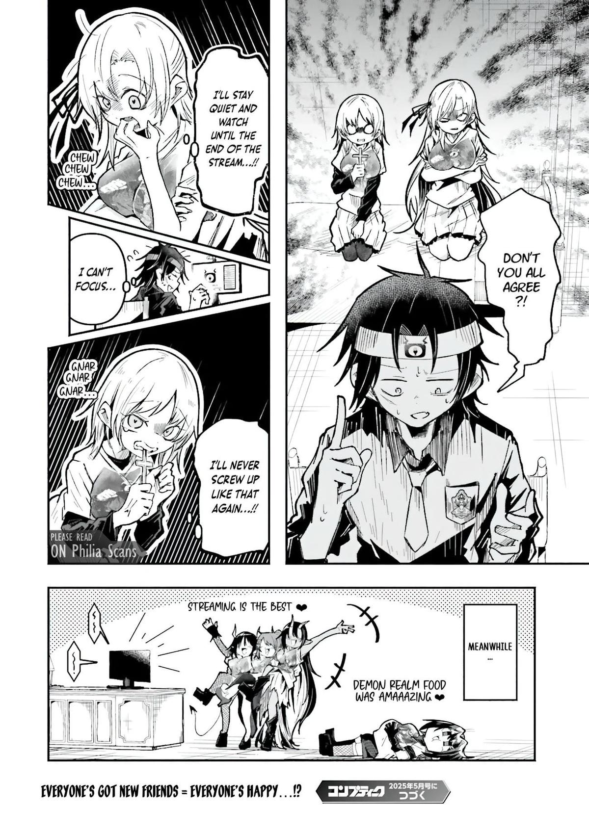 Isekai de Haishin Katsudou wo Shitara Tairyou no Yandere Shinja wo Umidashiteshimatta Ken Chap 49.2 - Next Chap 50.2