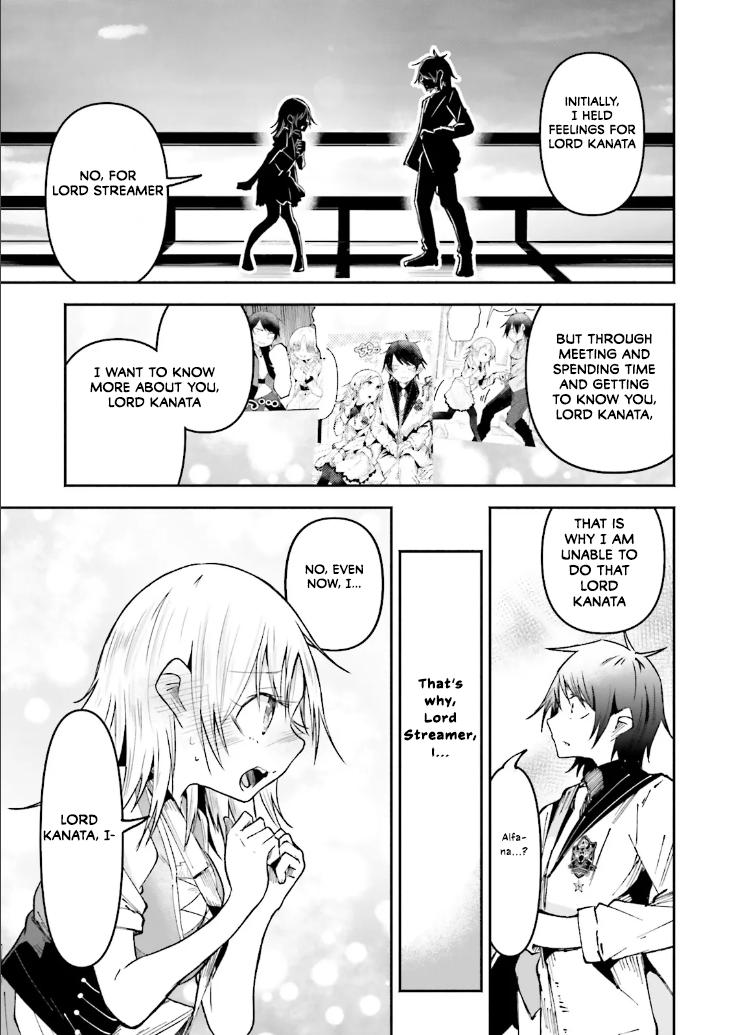 Isekai de Haishin Katsudou wo Shitara Tairyou no Yandere Shinja wo Umidashiteshimatta Ken Chap 41 - Next Chap 42