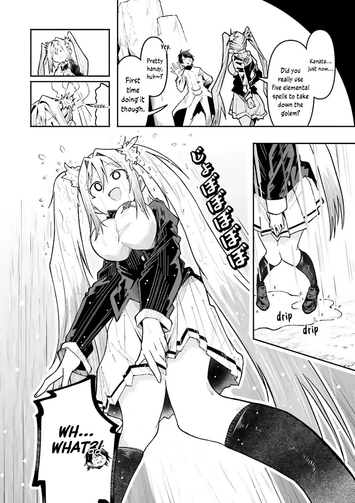 Isekai de Haishin Katsudou wo Shitara Tairyou no Yandere Shinja wo Umidashiteshimatta Ken Chap 57.2 - Next Chap 58.2