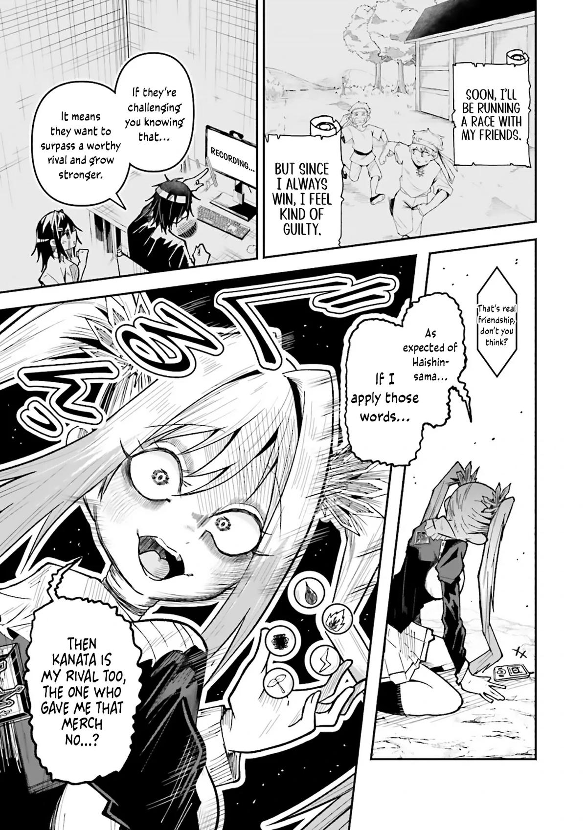 Isekai de Haishin Katsudou wo Shitara Tairyou no Yandere Shinja wo Umidashiteshimatta Ken Chap 57.2 - Next Chap 58.2