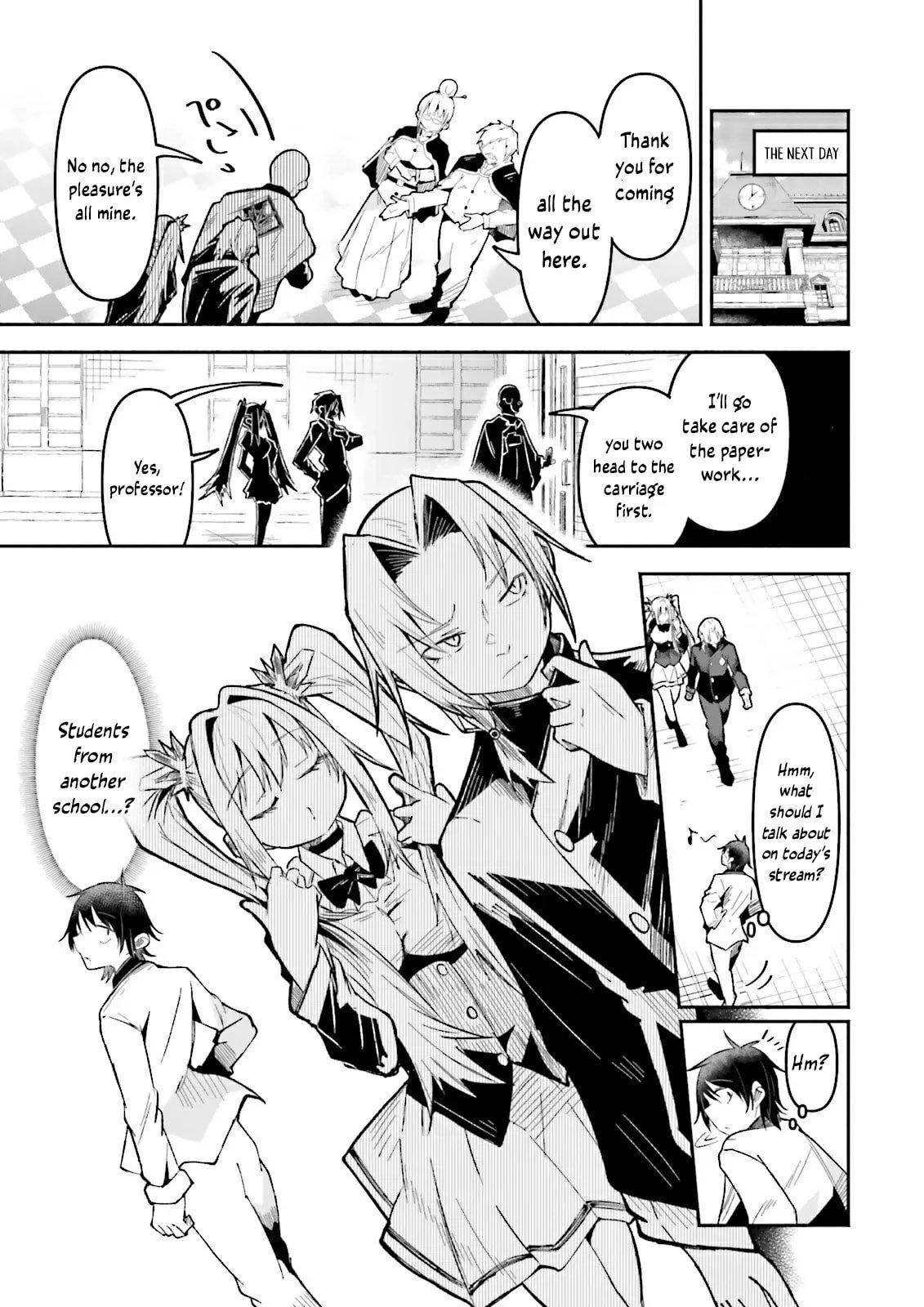 Isekai de Haishin Katsudou wo Shitara Tairyou no Yandere Shinja wo Umidashiteshimatta Ken Chap 54.1 - Next Chap 55.1