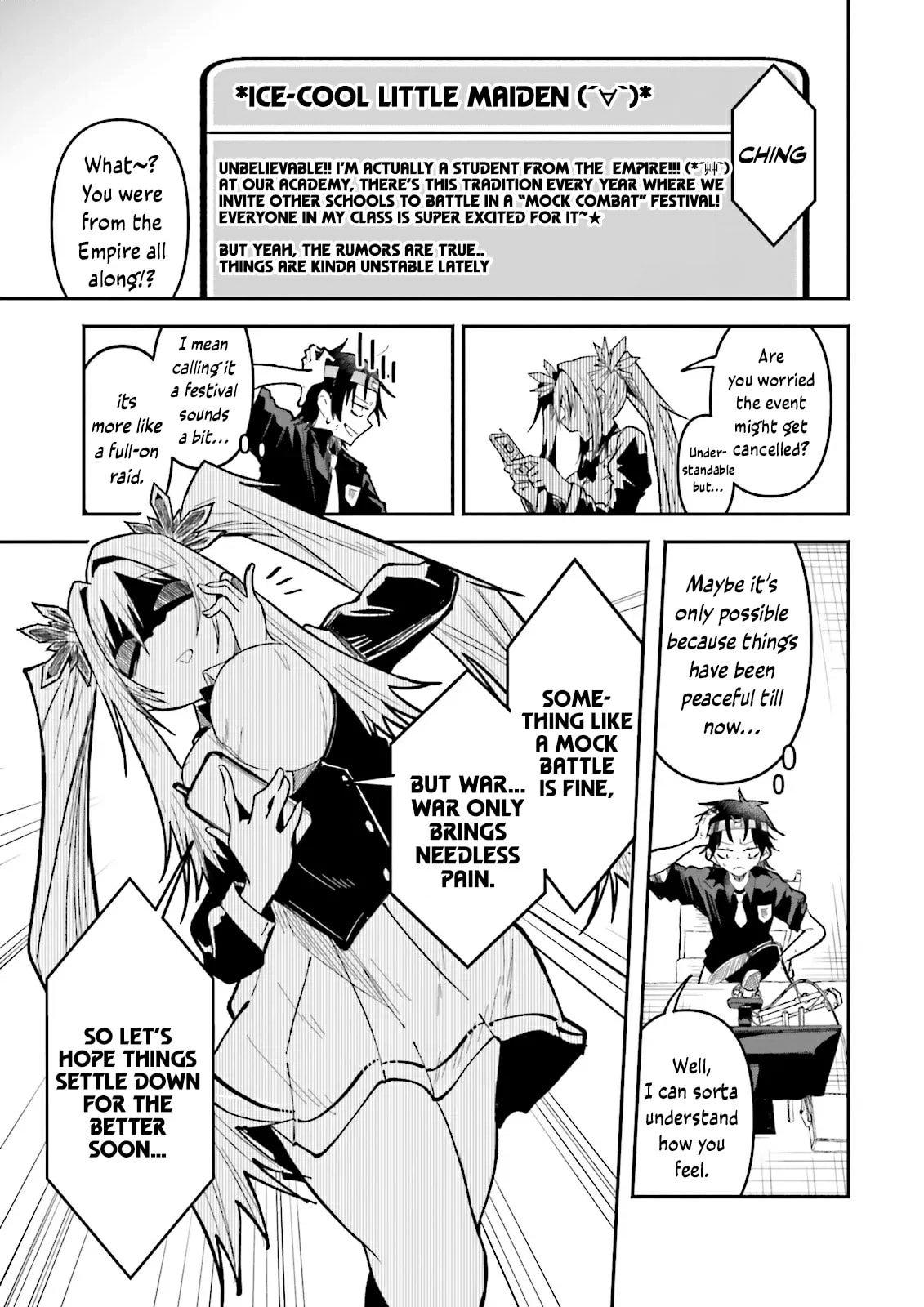Isekai de Haishin Katsudou wo Shitara Tairyou no Yandere Shinja wo Umidashiteshimatta Ken Chap 54.2 - Next Chap 55.2