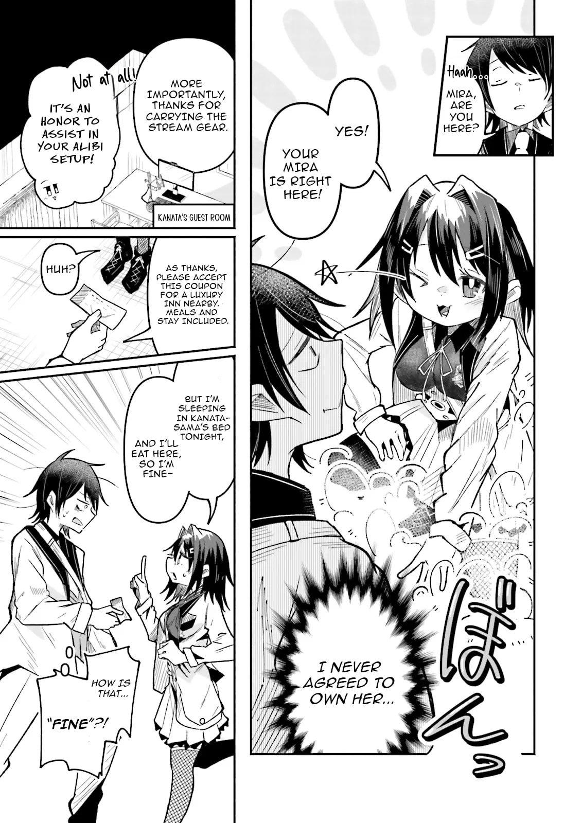 Isekai de Haishin Katsudou wo Shitara Tairyou no Yandere Shinja wo Umidashiteshimatta Ken Chap 55.1 - Next Chap 56.1