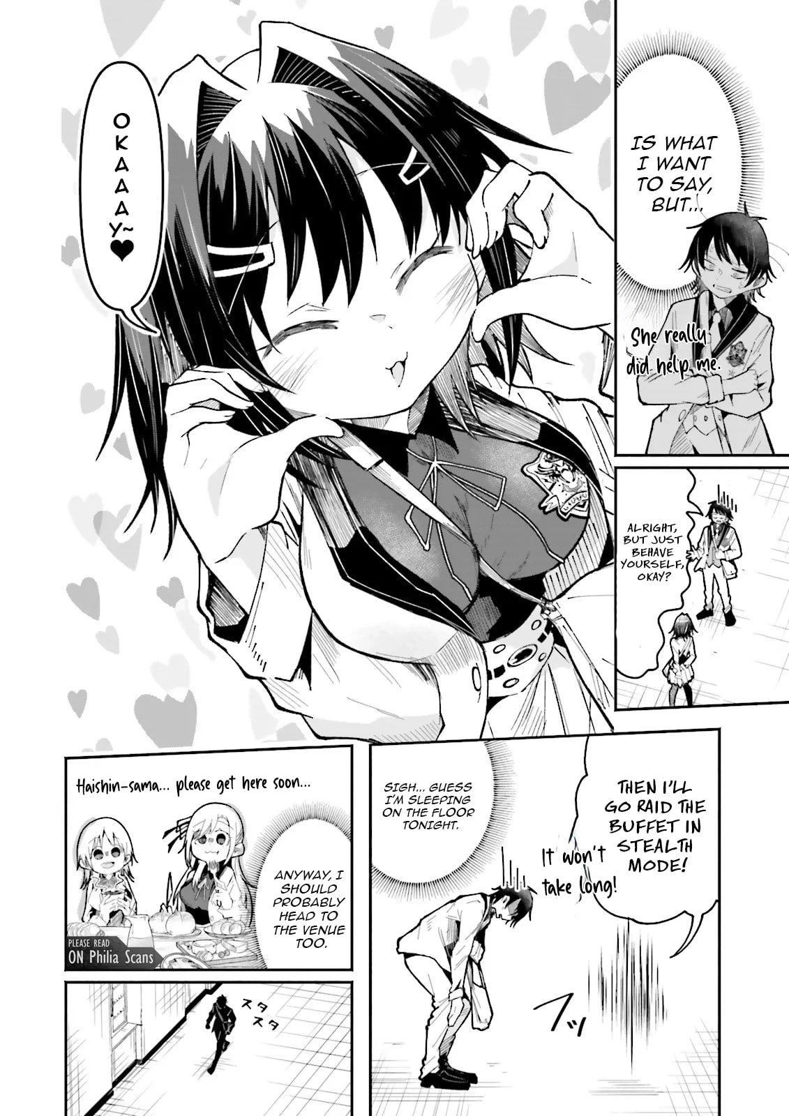 Isekai de Haishin Katsudou wo Shitara Tairyou no Yandere Shinja wo Umidashiteshimatta Ken Chap 55.1 - Next Chap 56.1