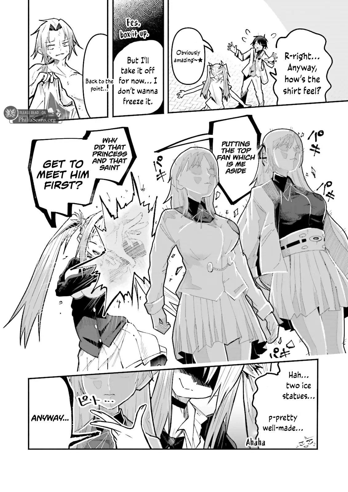 Isekai de Haishin Katsudou wo Shitara Tairyou no Yandere Shinja wo Umidashiteshimatta Ken Chap 55.2 - Next Chap 56.2
