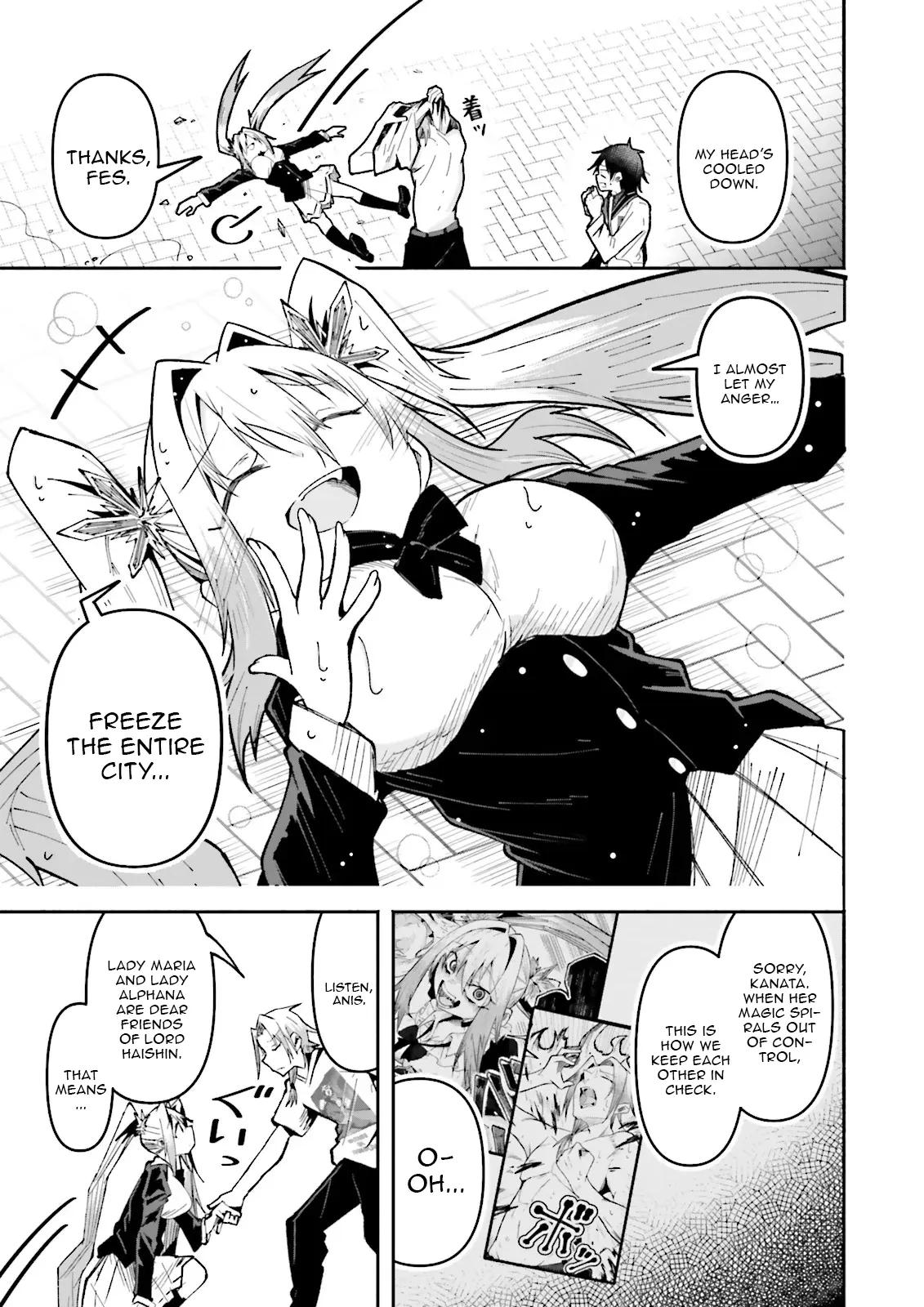 Isekai de Haishin Katsudou wo Shitara Tairyou no Yandere Shinja wo Umidashiteshimatta Ken Chap 56.1 - Next Chap 57.1