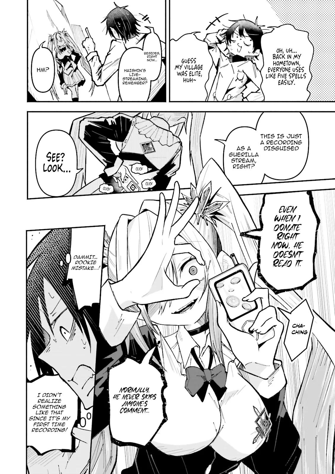 Isekai de Haishin Katsudou wo Shitara Tairyou no Yandere Shinja wo Umidashiteshimatta Ken Chap 58.1 - Next Chap 59.1