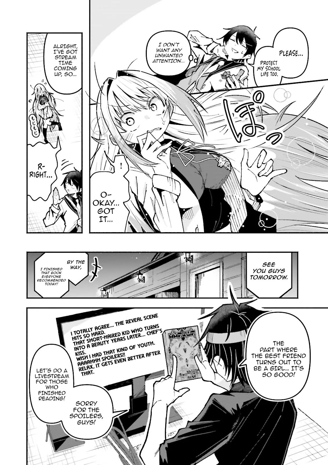 Isekai de Haishin Katsudou wo Shitara Tairyou no Yandere Shinja wo Umidashiteshimatta Ken Chap 59.1 - Next Chap 60.1