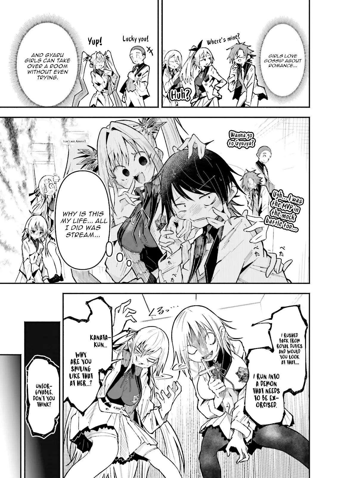 Isekai de Haishin Katsudou wo Shitara Tairyou no Yandere Shinja wo Umidashiteshimatta Ken Chap 59.2 - Next Chap 60.2